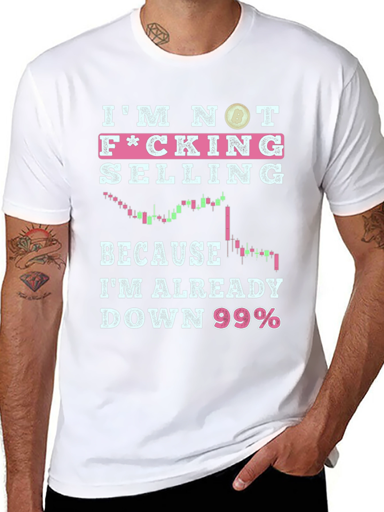 Im Not Selling Down 99% Graphic Tee