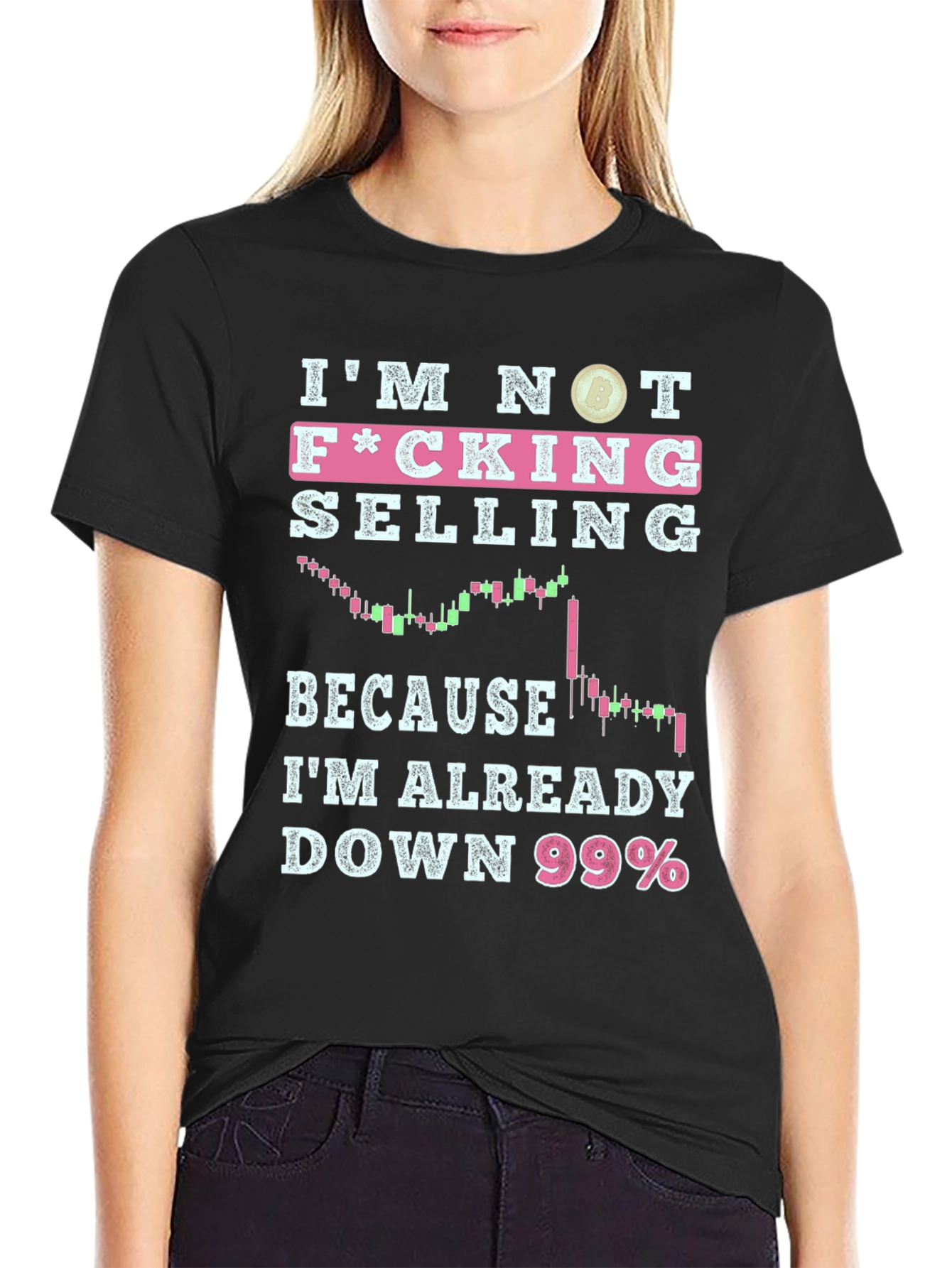 Im Not Selling Down 99% Graphic Tee