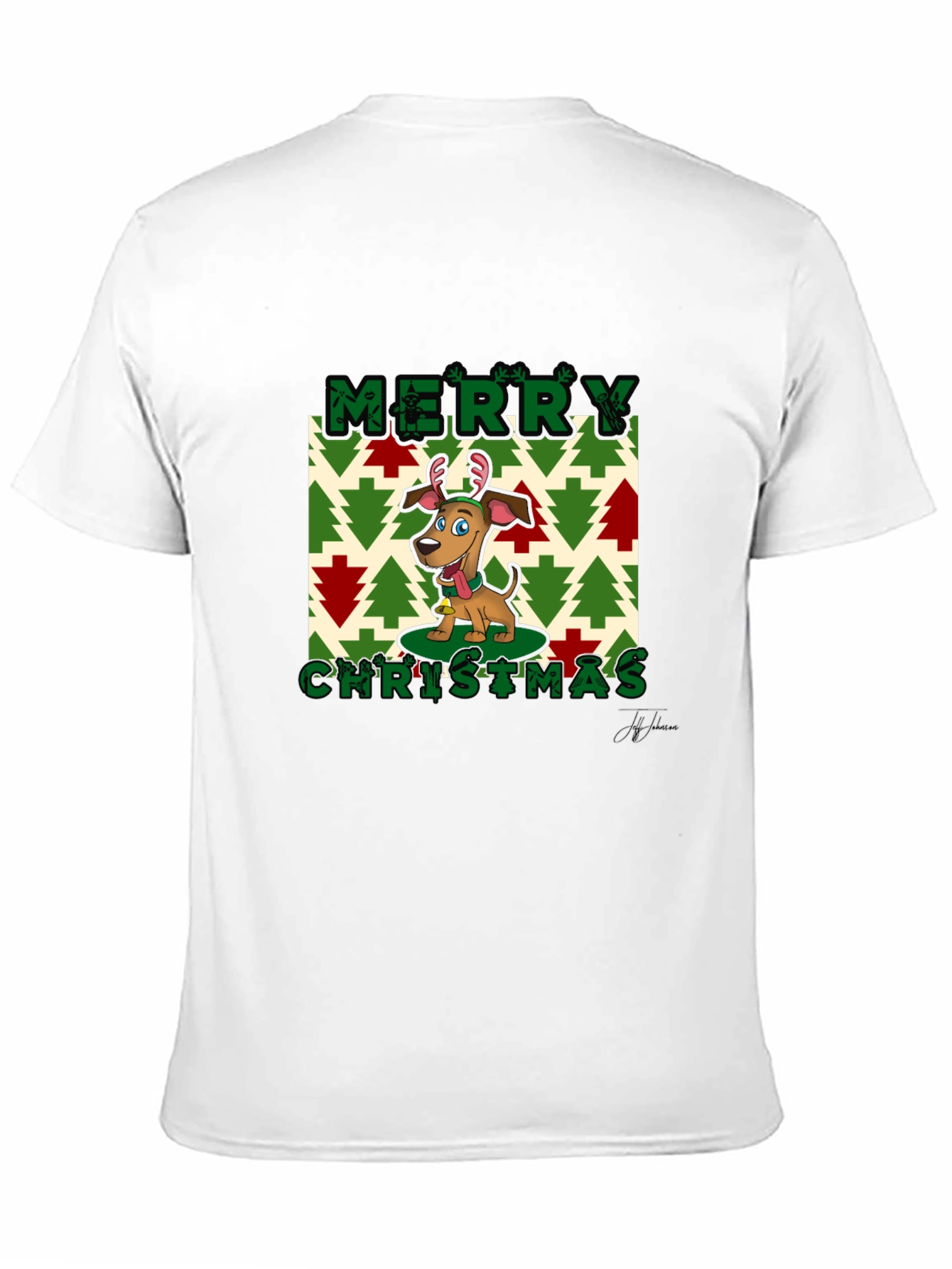 Merry Christmas Dog T-Shirt