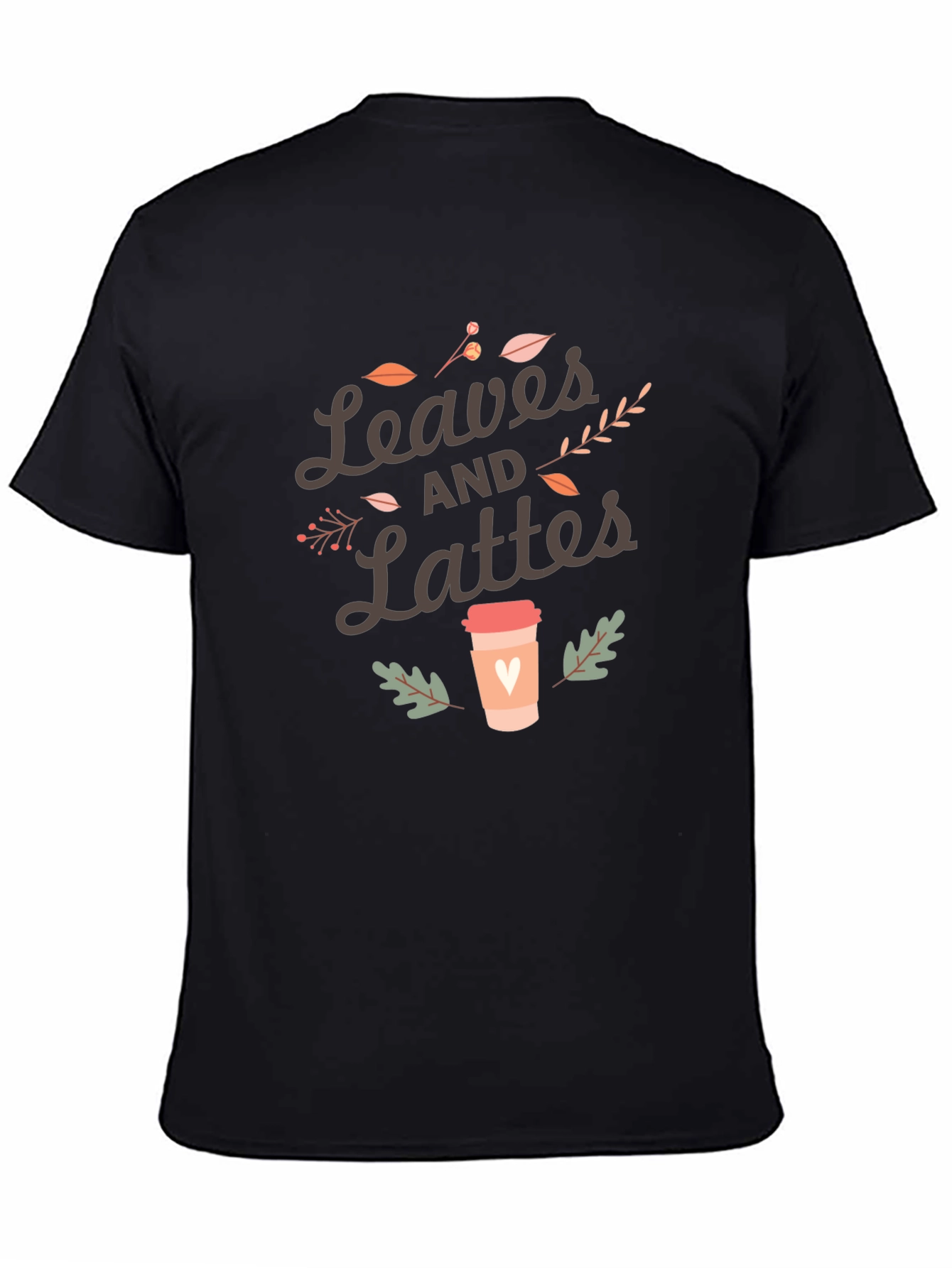 Leaves and Lattes Graphic Tee - Autumn Vibes