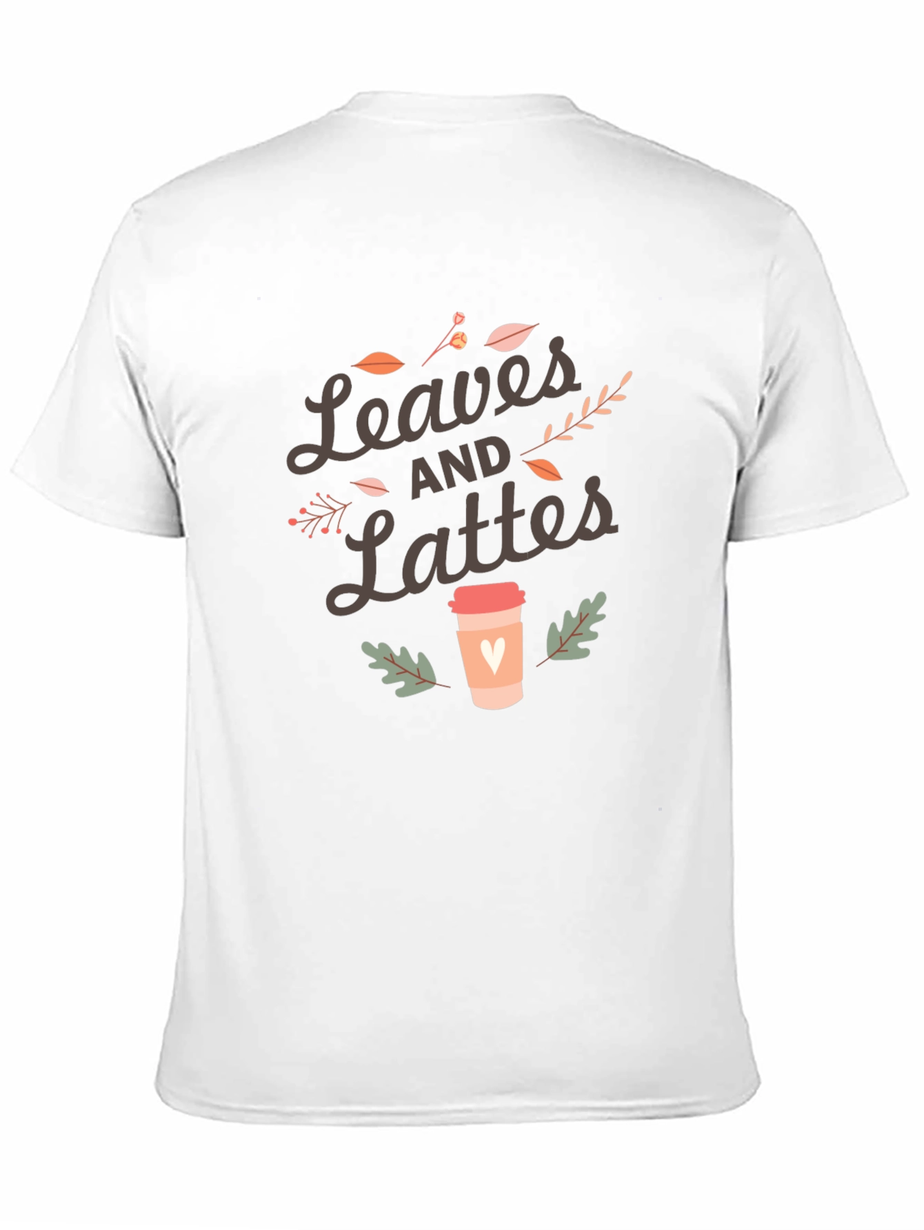Leaves and Lattes Graphic Tee - Autumn Vibes