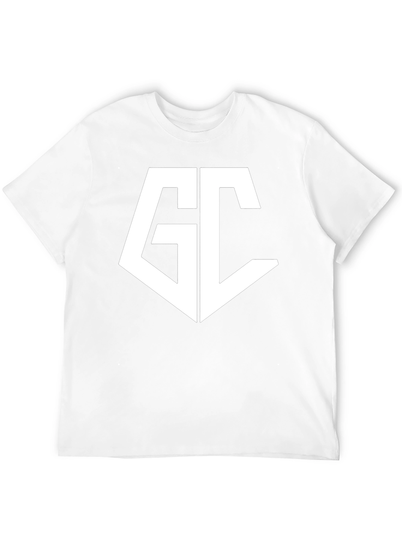 Mens Black GC Logo Graphic Tee