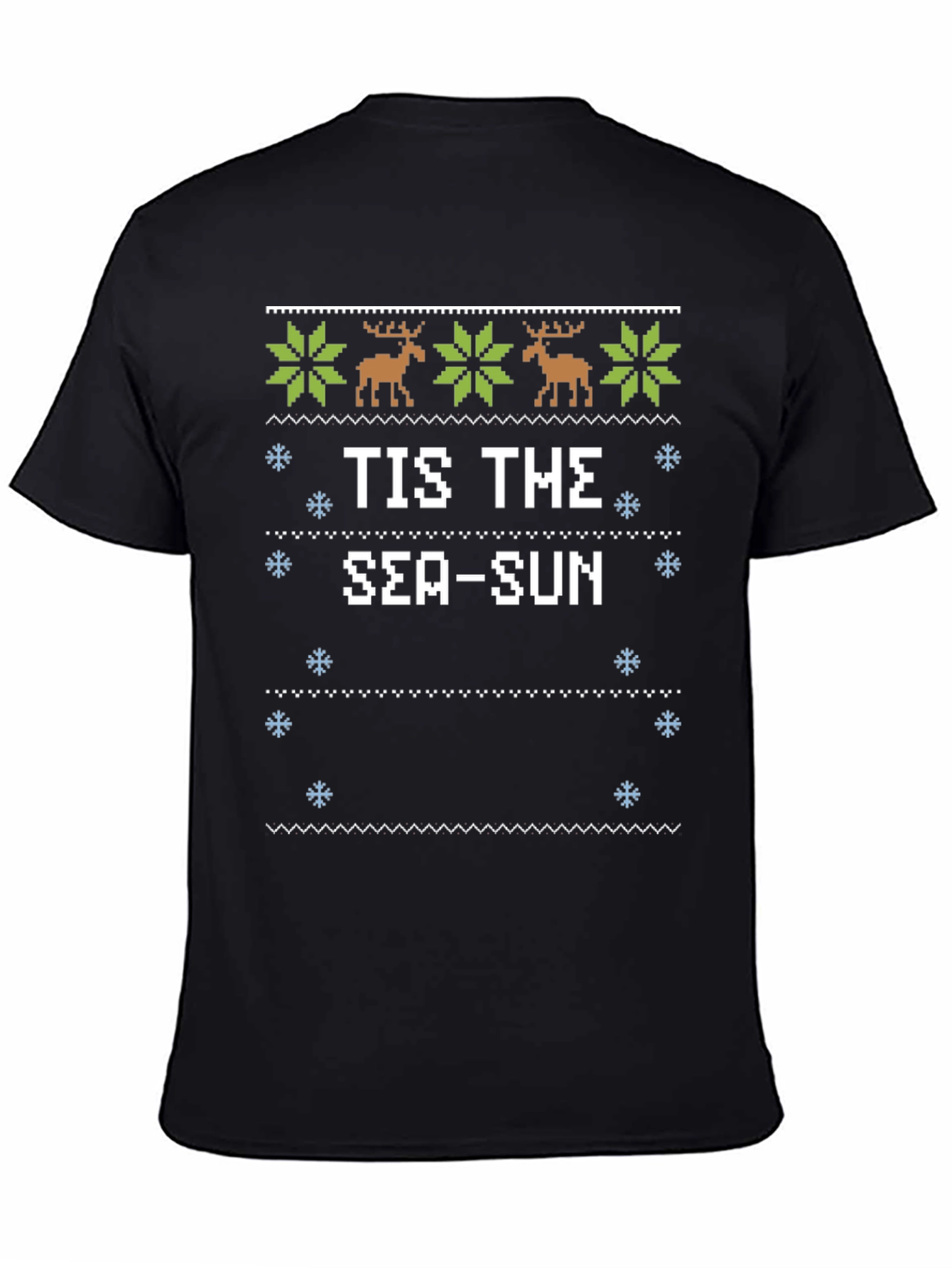 Tis the Sea-Sun Ugly Christmas T-Shirt