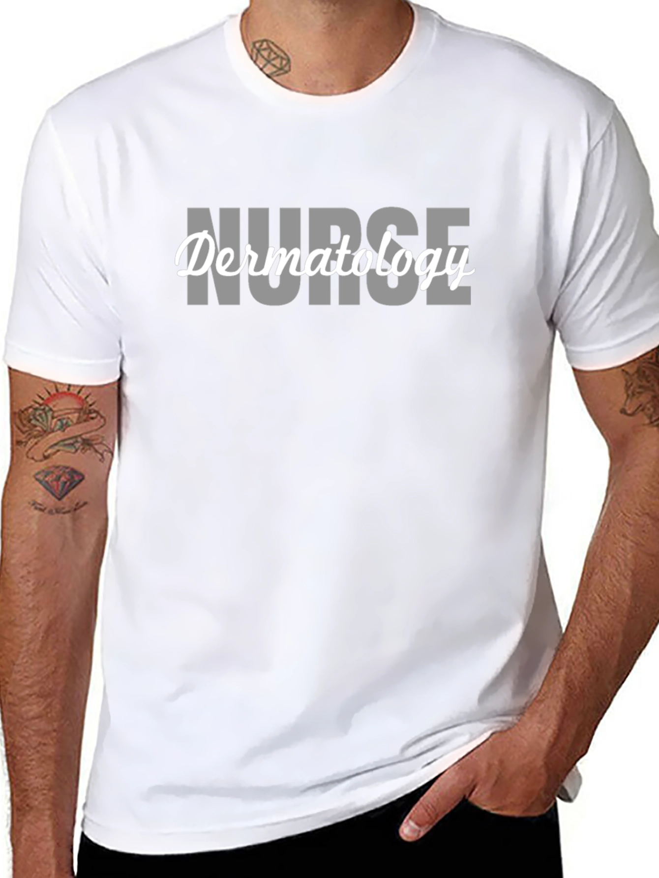 Nurse Dermatology T-Shirt - Medical Apparel