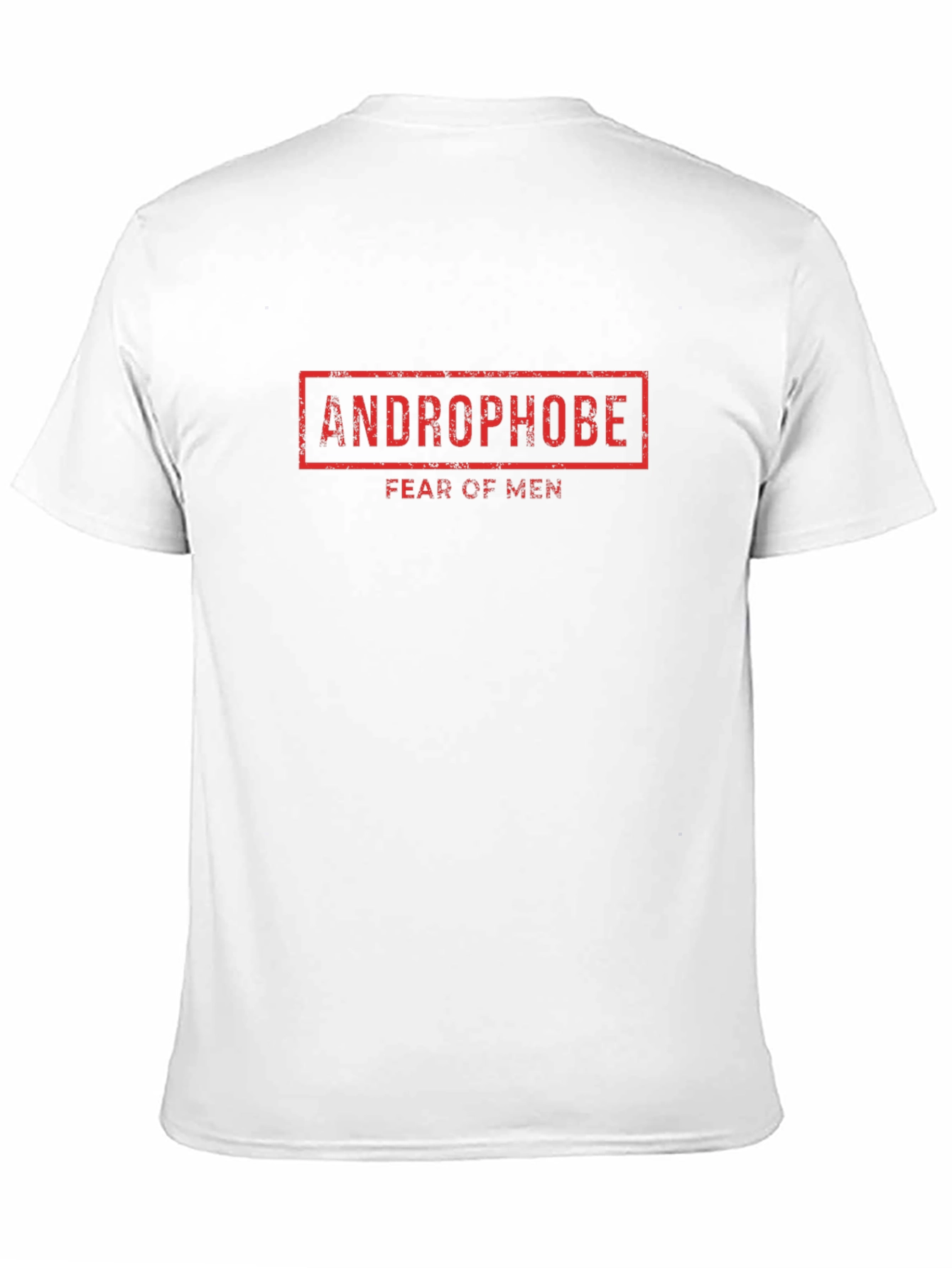 Androphobe Fear of Men Graphic Tee - Black