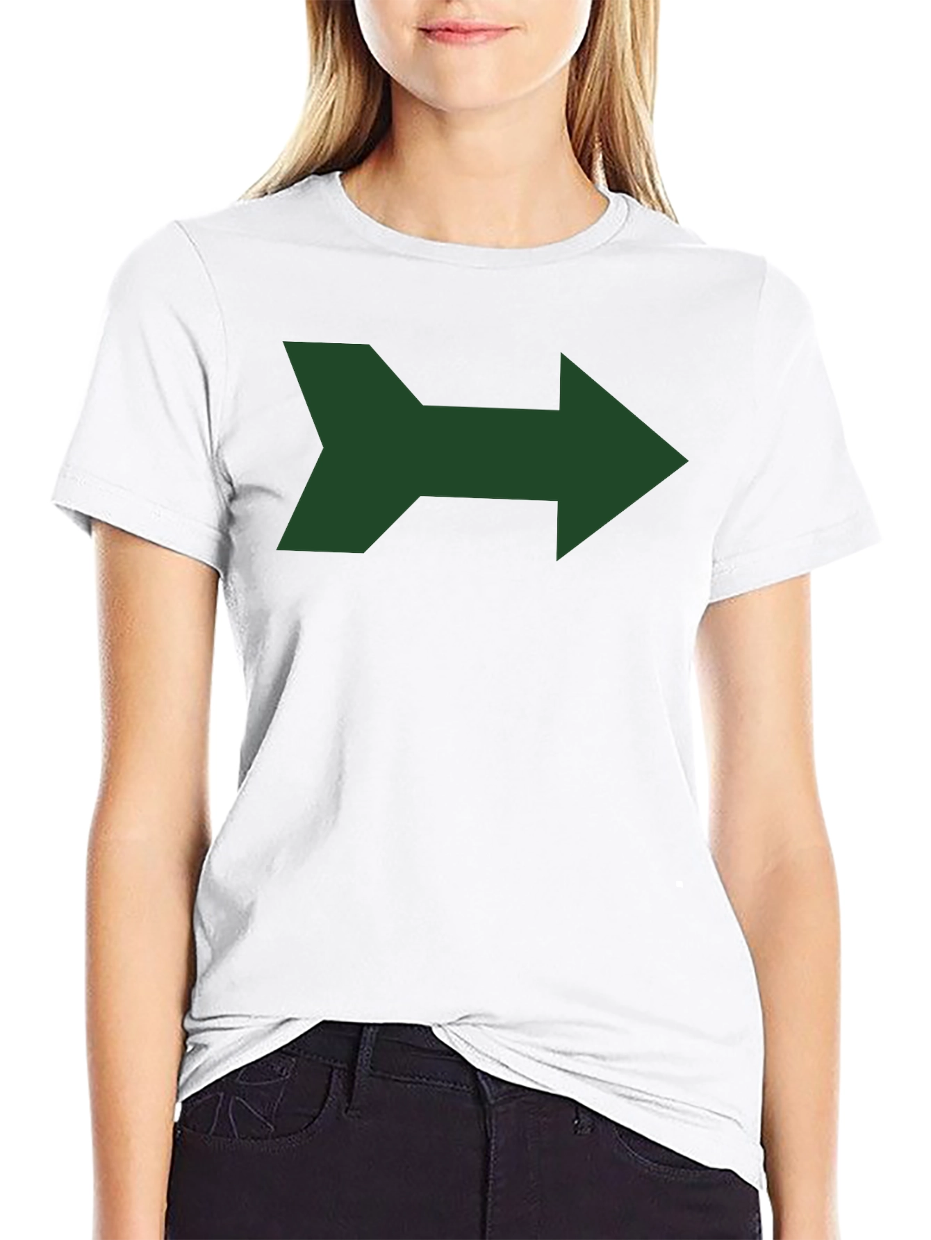 Arrow Graphic Tee - Modern Design