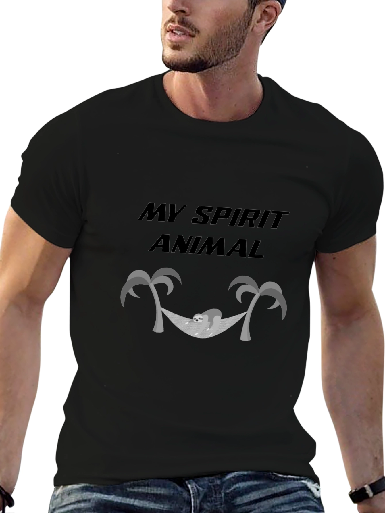 My Spirit Animal Sloth Hammock T-Shirt