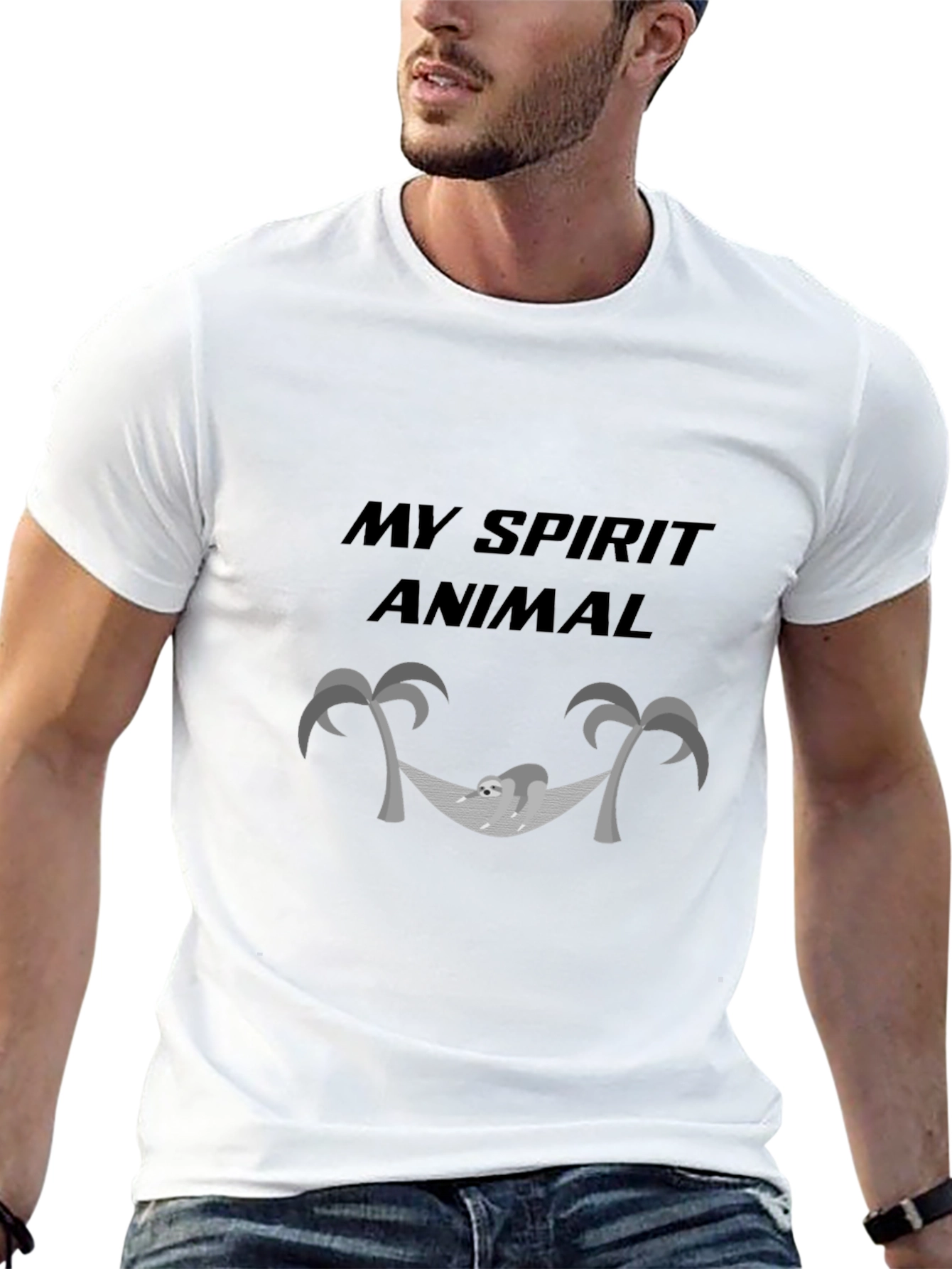 My Spirit Animal Sloth Hammock T-Shirt