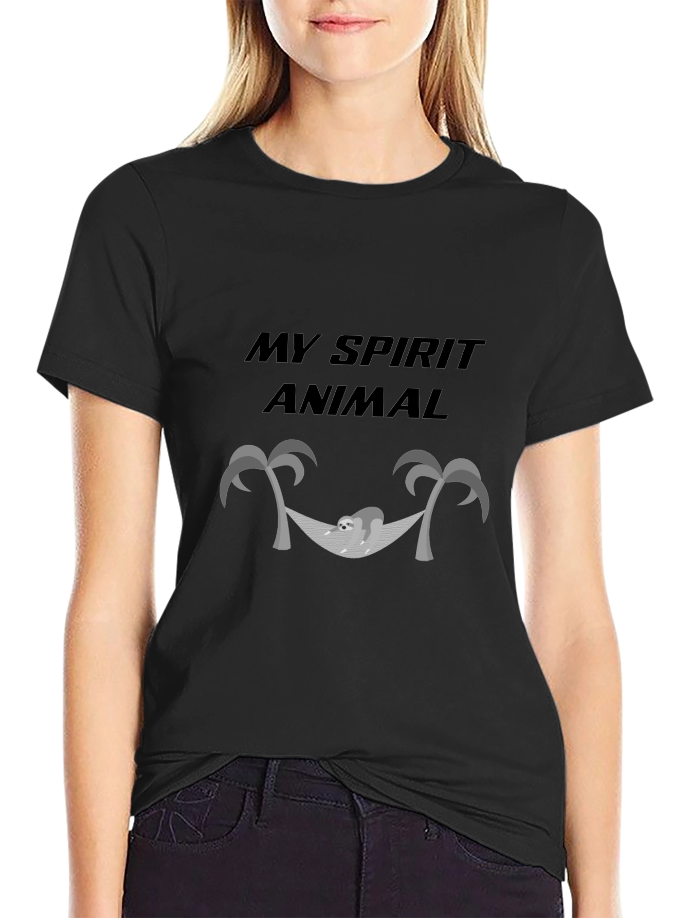 My Spirit Animal Sloth Hammock T-Shirt