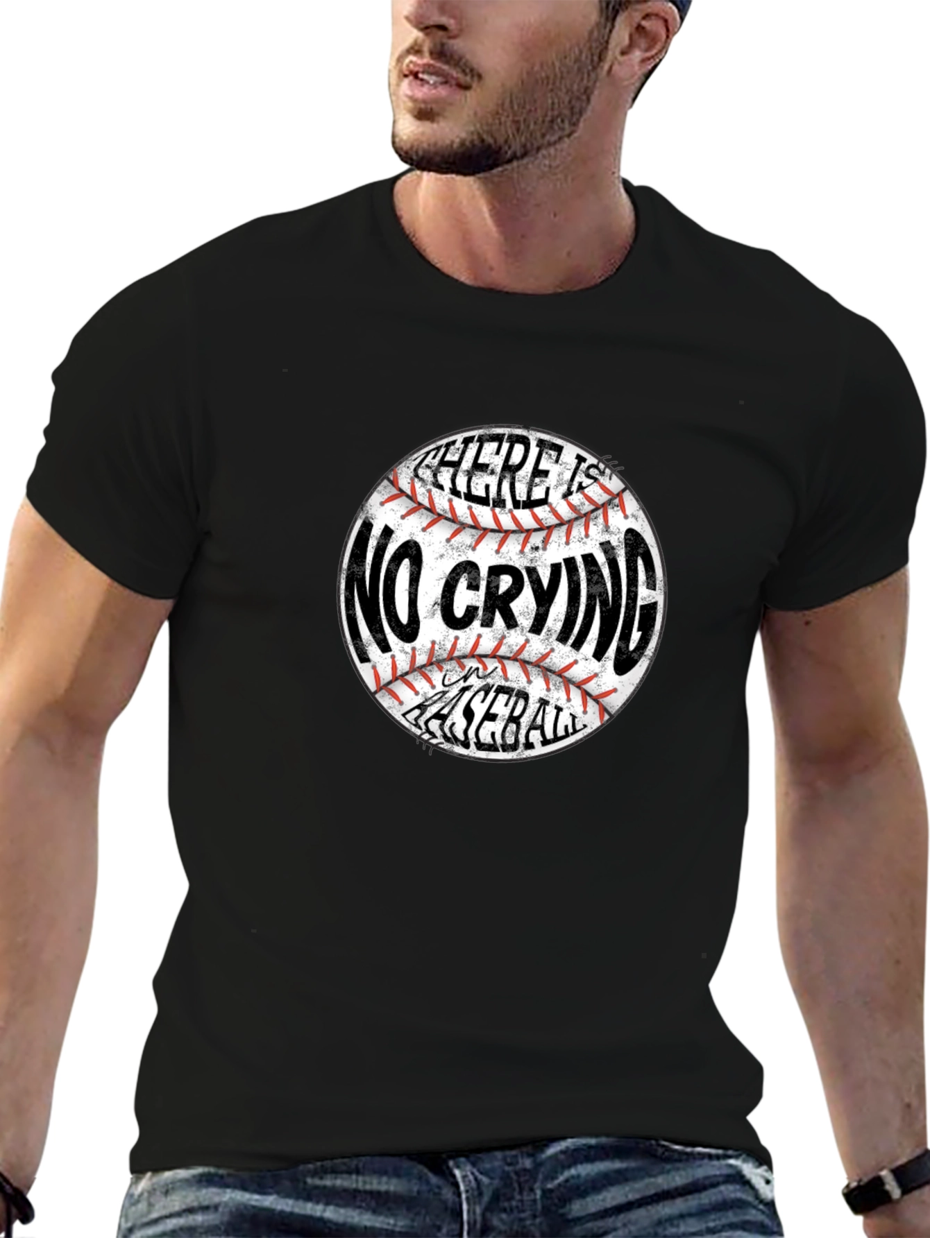 There Is No Crying In Baseball T-Shirt