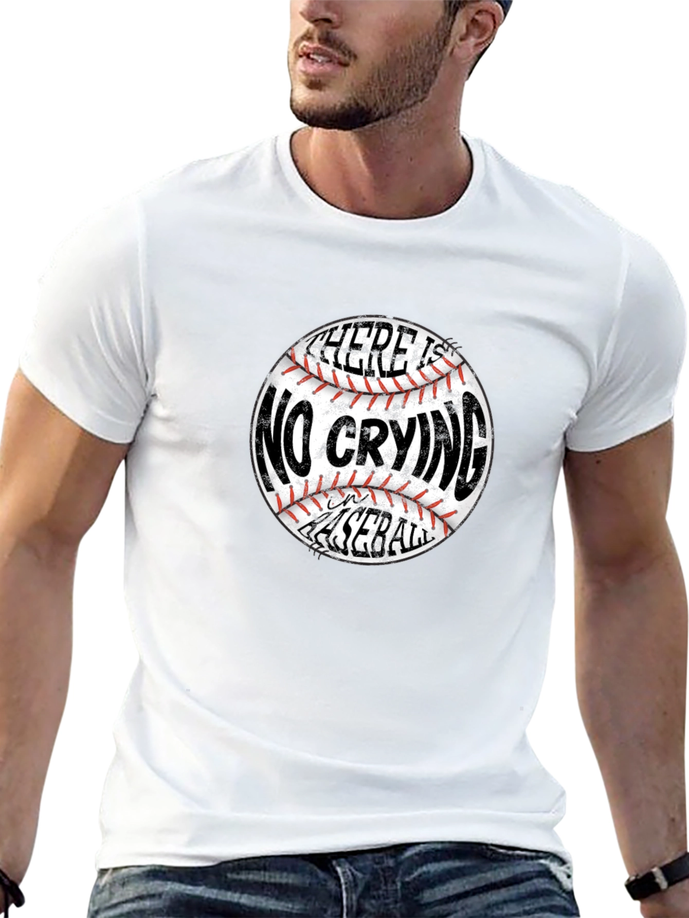 There Is No Crying In Baseball T-Shirt