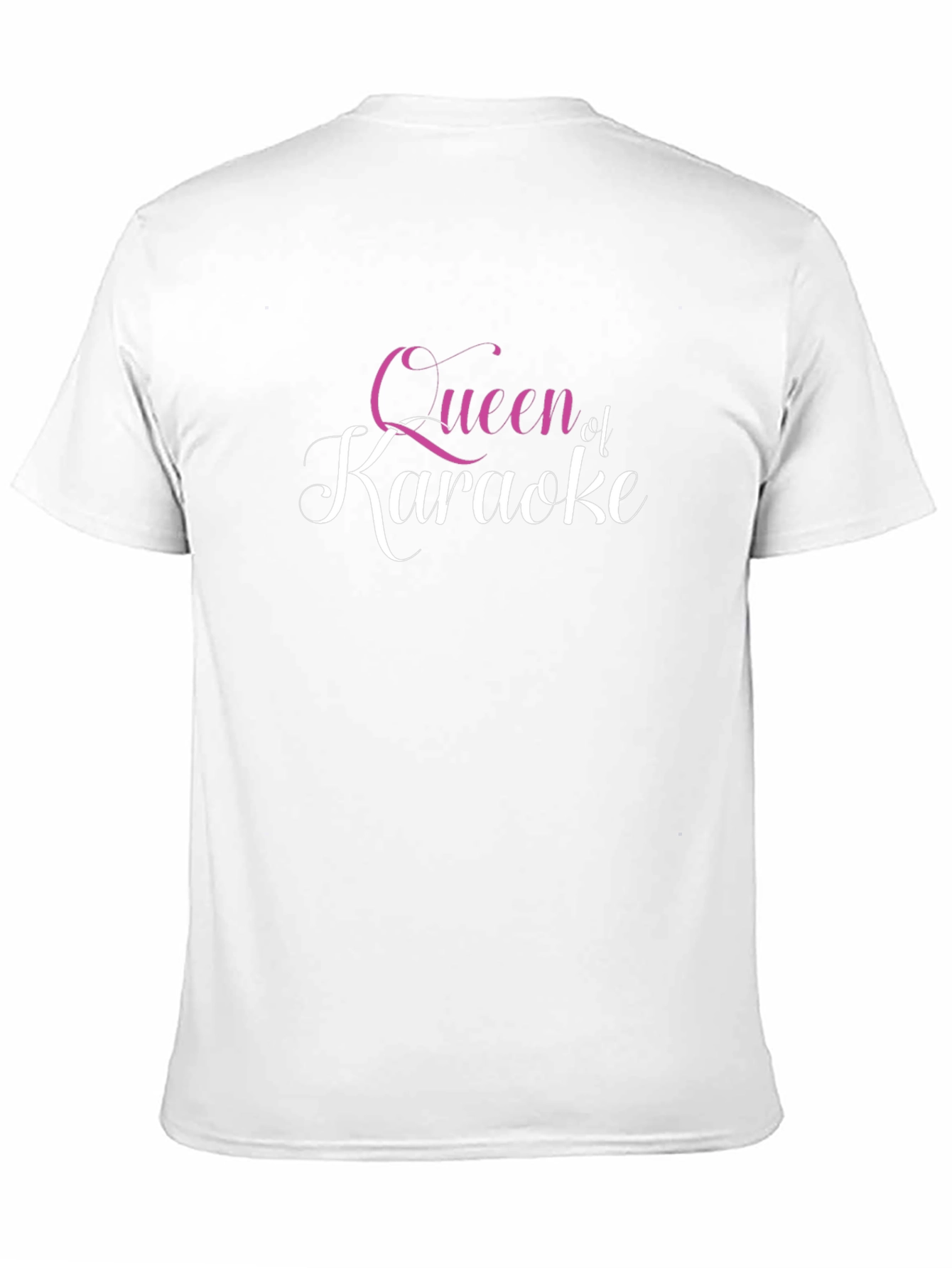 Queen of Karaoke Black T-Shirt - Womens Music Apparel