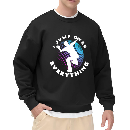 Retro UFO Flying Saucer Graphic ԲÁìÎÀÒÂ - Unique Design Pullover Sweatshirt