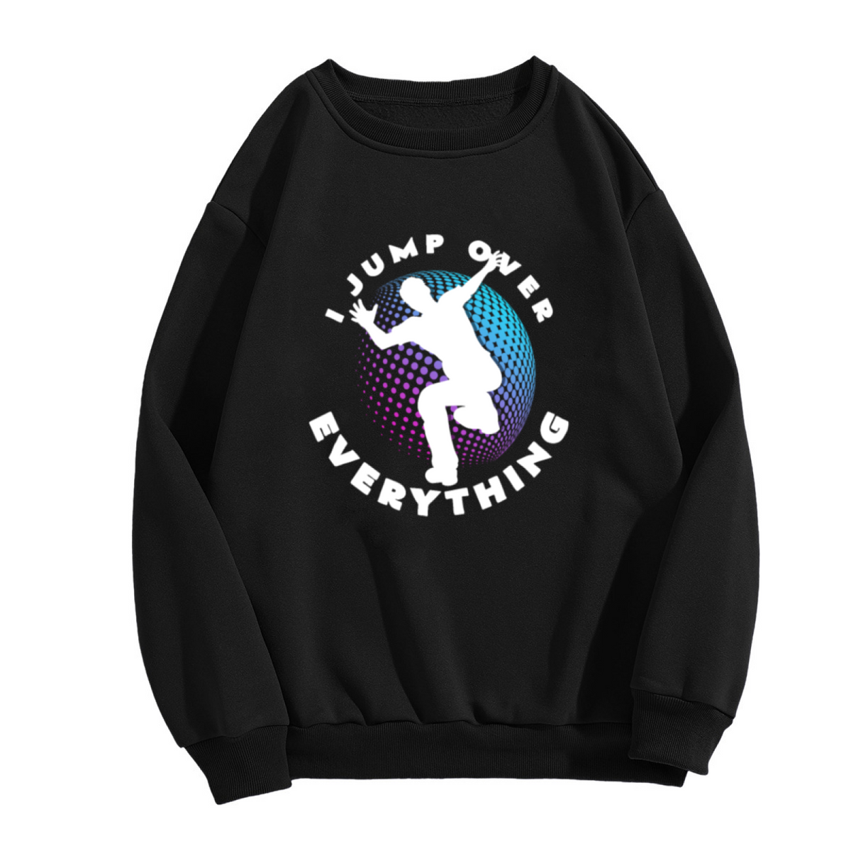 Retro UFO Flying Saucer Graphic ԲÁìÎÀÒÂ - Unique Design Pullover Sweatshirt