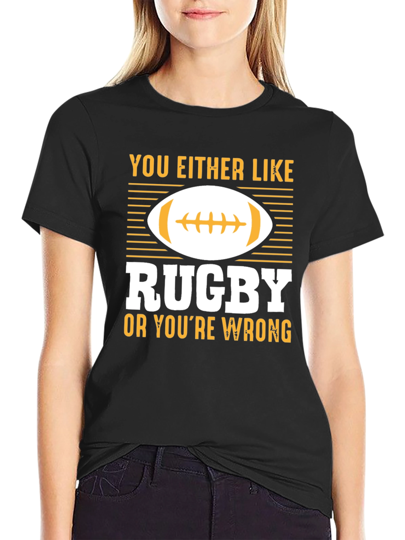 Rugby Fan T-Shirt - You Either Like Rugby...