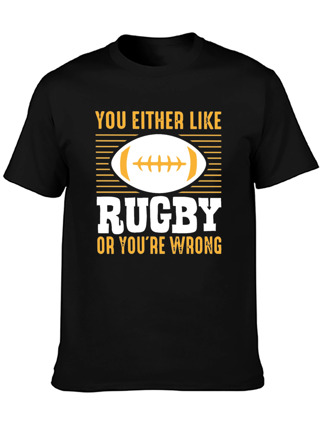Rugby Fan T-Shirt - You Either Like Rugby...