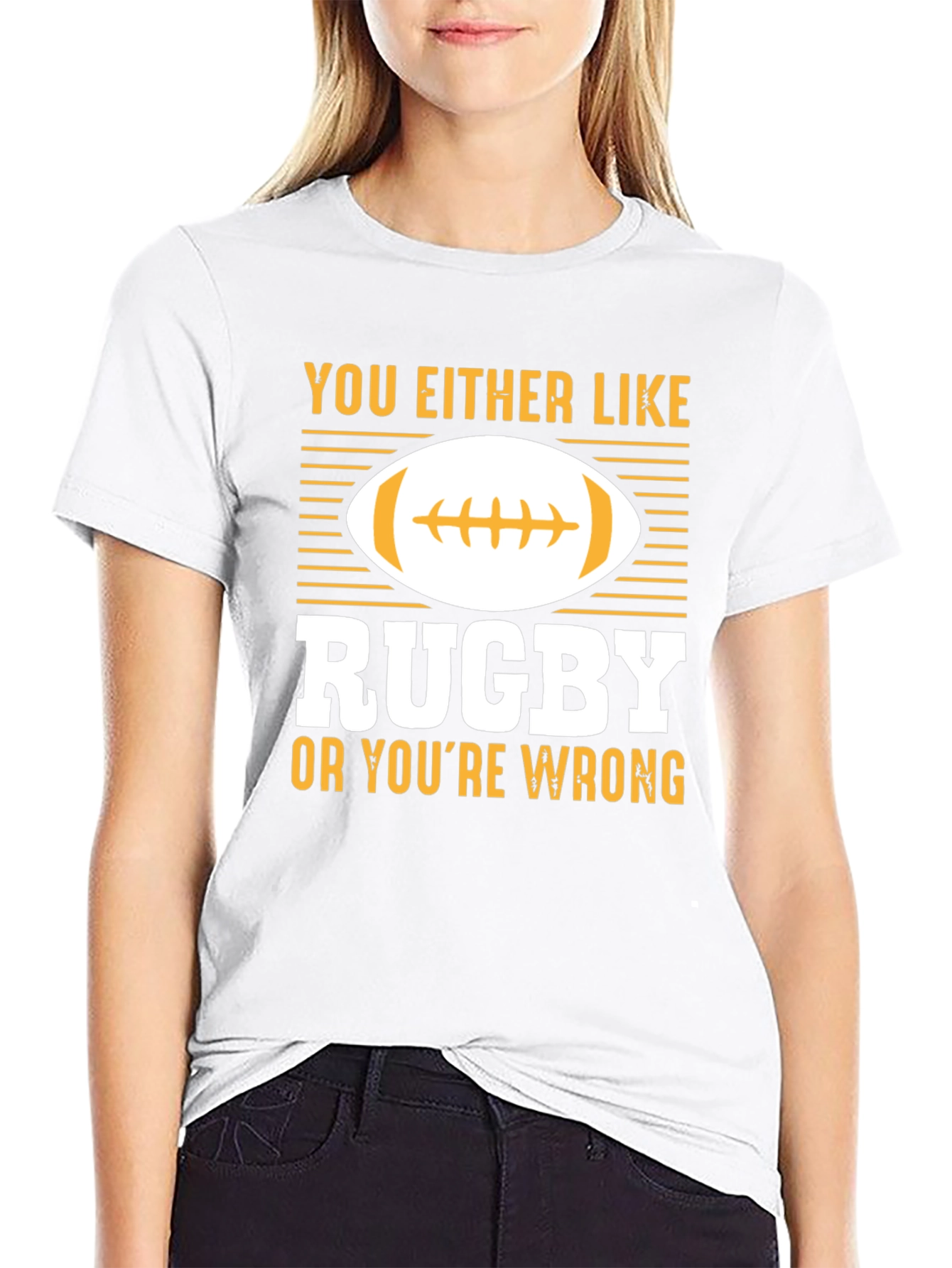Rugby Fan T-Shirt - You Either Like Rugby...