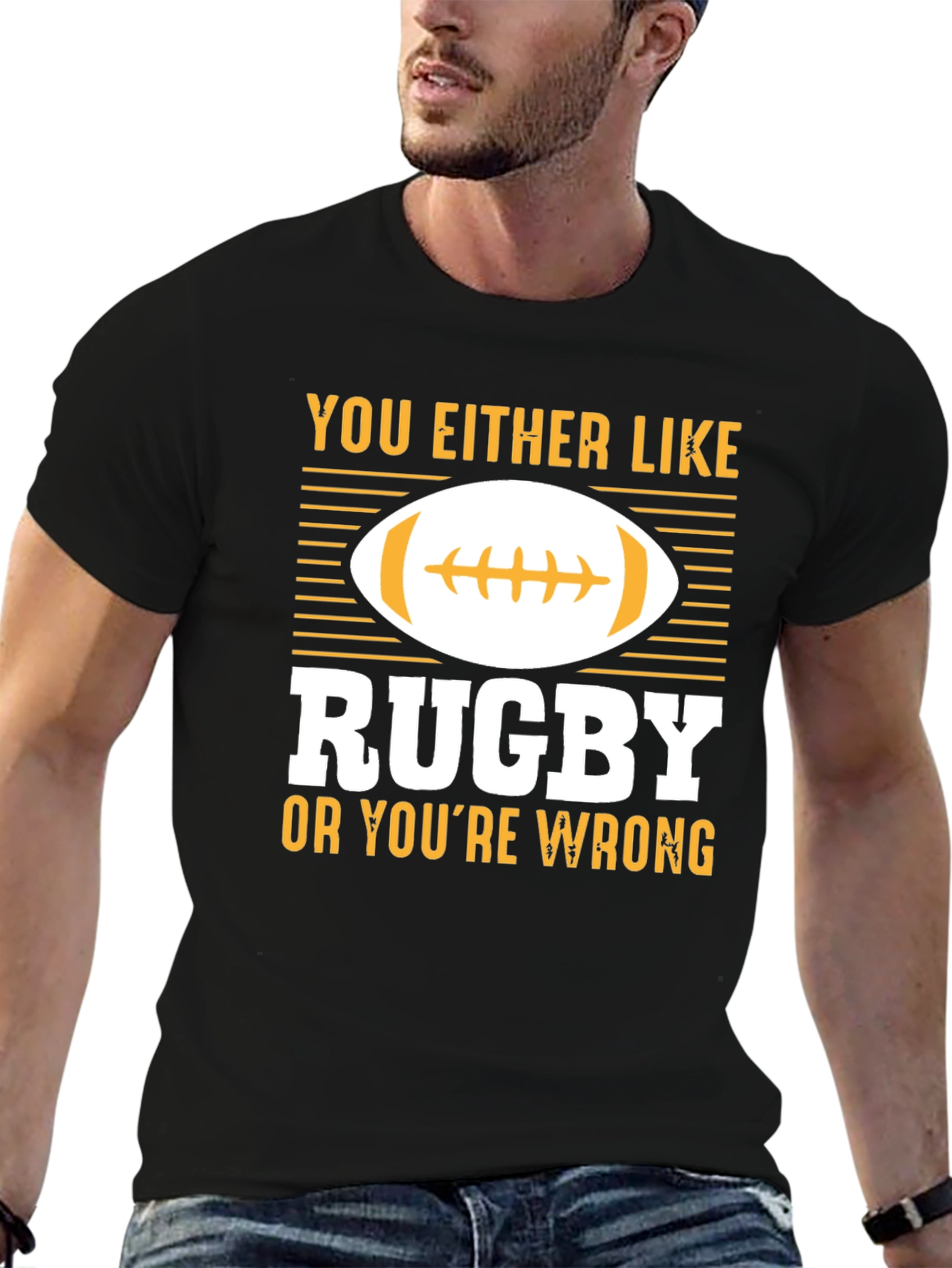 Rugby Fan T-Shirt - You Either Like Rugby...