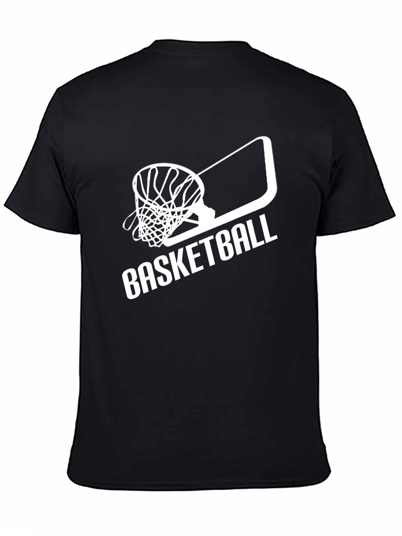 Basketball Graphic Tee - Classic Black T-Shirt