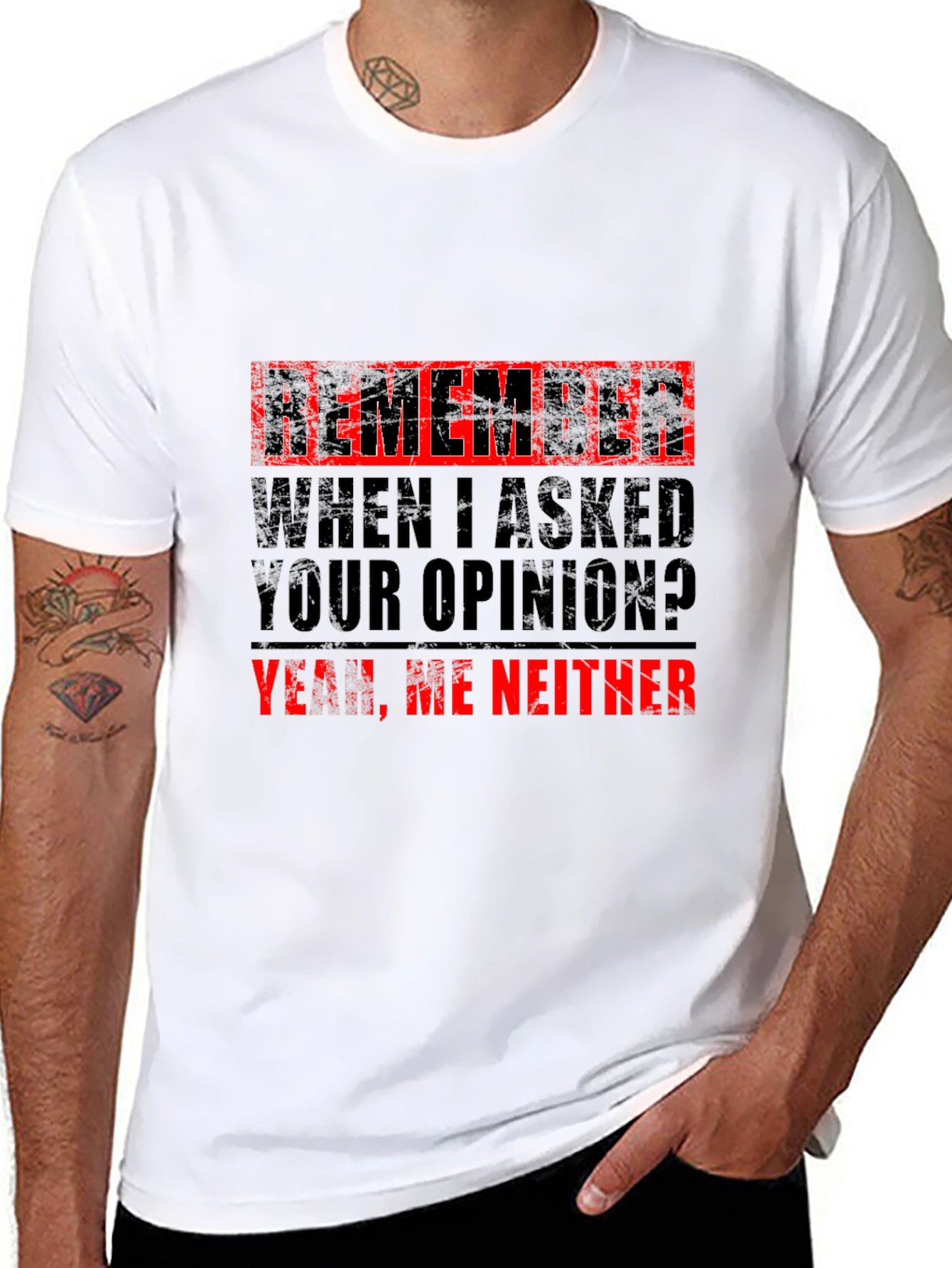 Funny Sarcastic Opinion T-Shirt