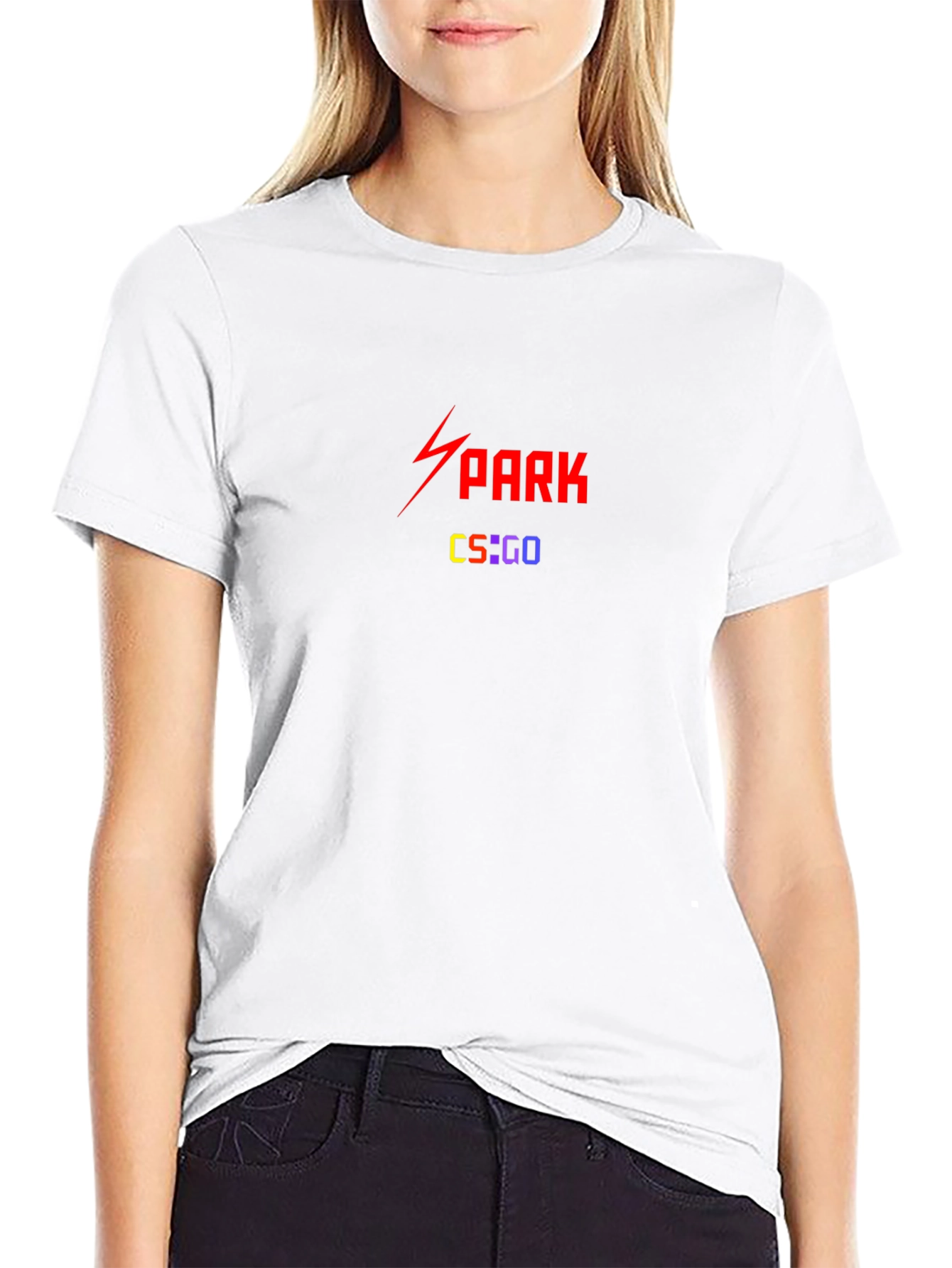 Spark CS:GO Black T-Shirt - Gaming Apparel