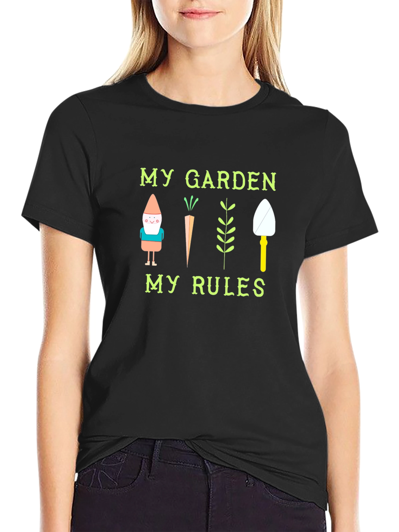 My Garden My Rules Gardening Humor Tee