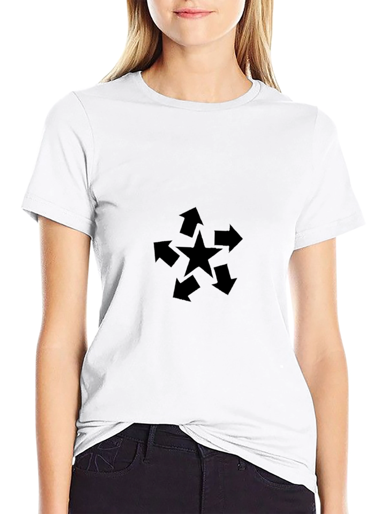 Star Arrow Mens Graphic T-Shirt