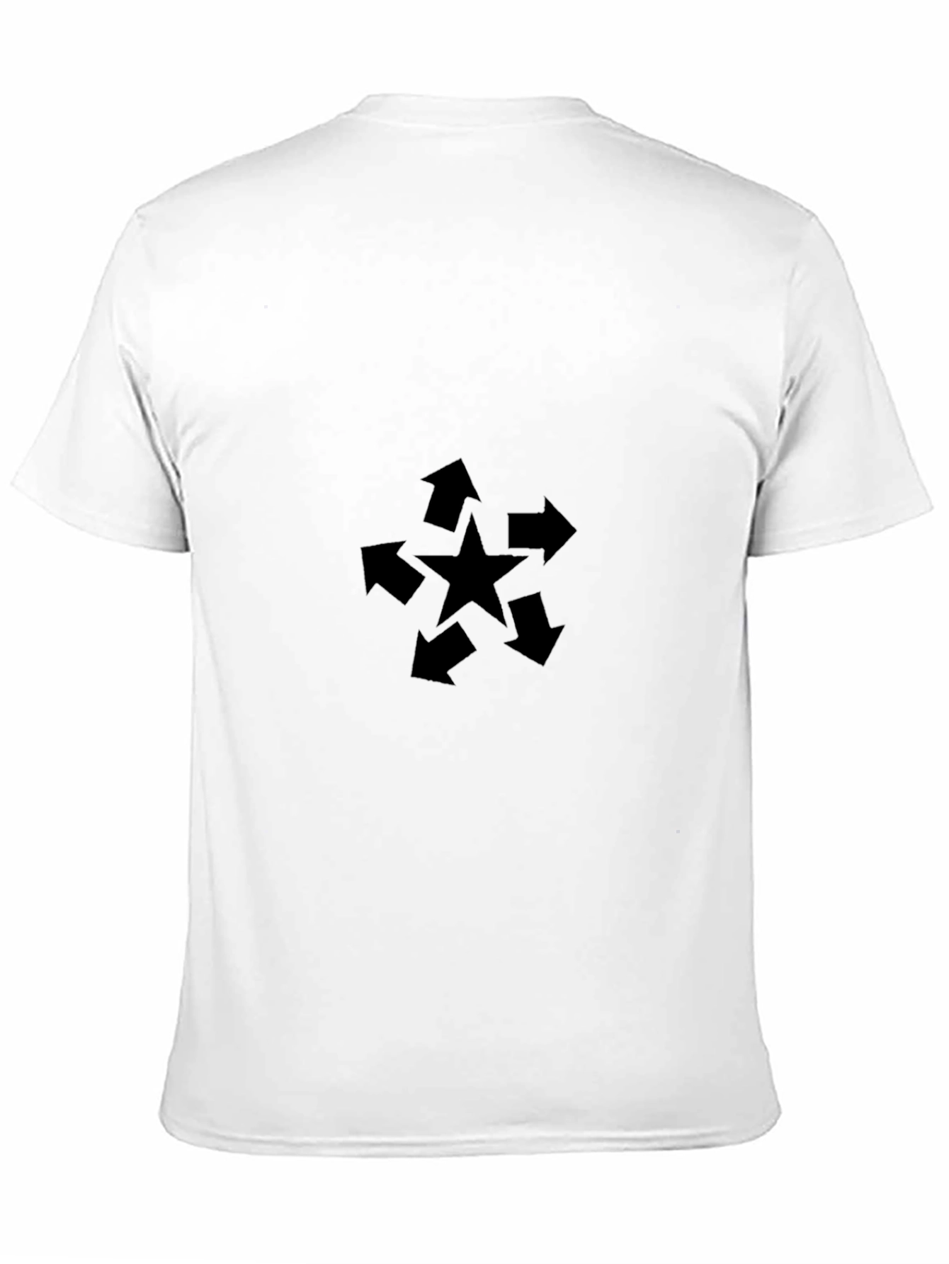 Star Arrow Mens Graphic T-Shirt