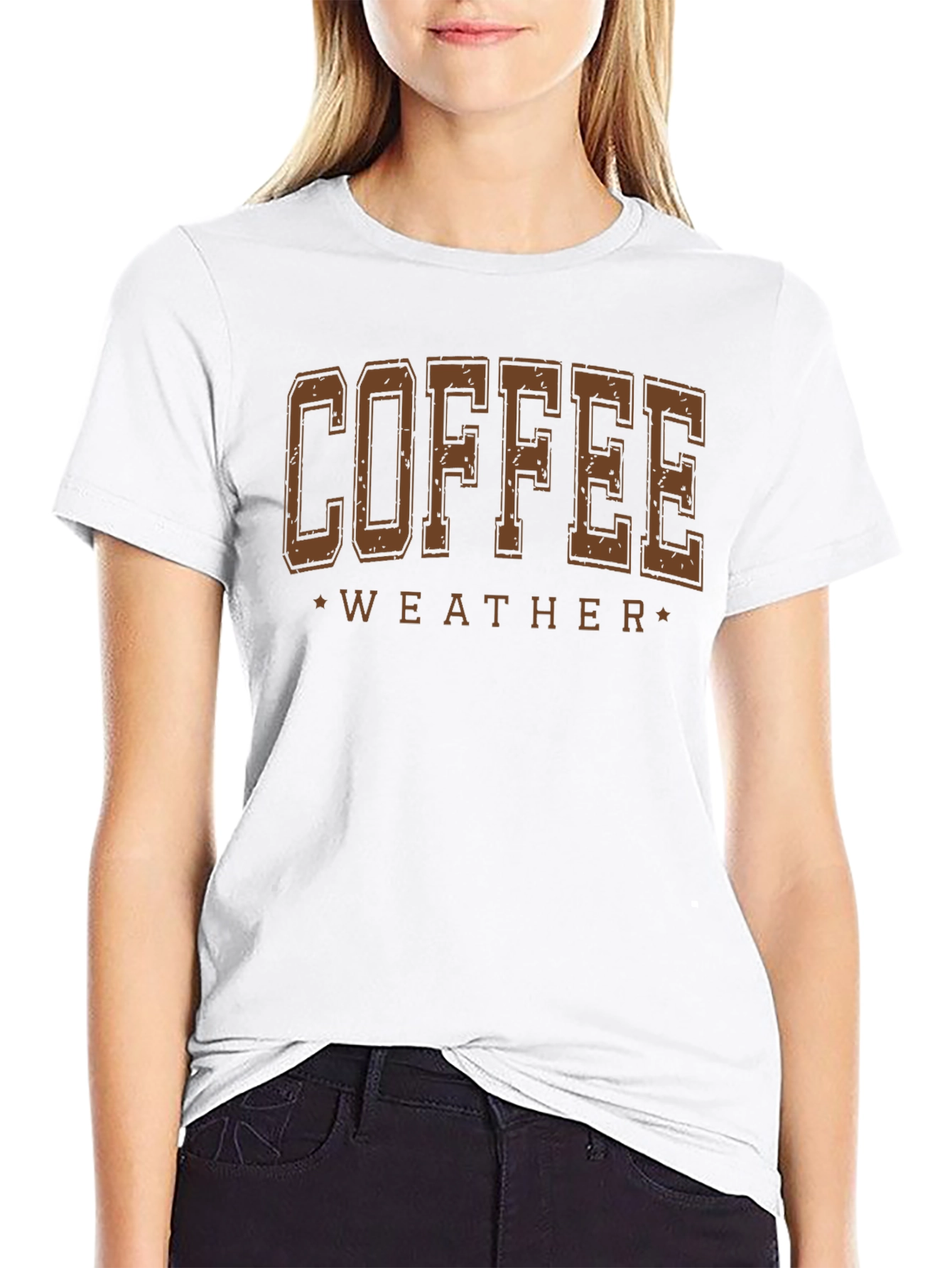 Coffee Weather Graphic T-Shirt - Comfort & Style
