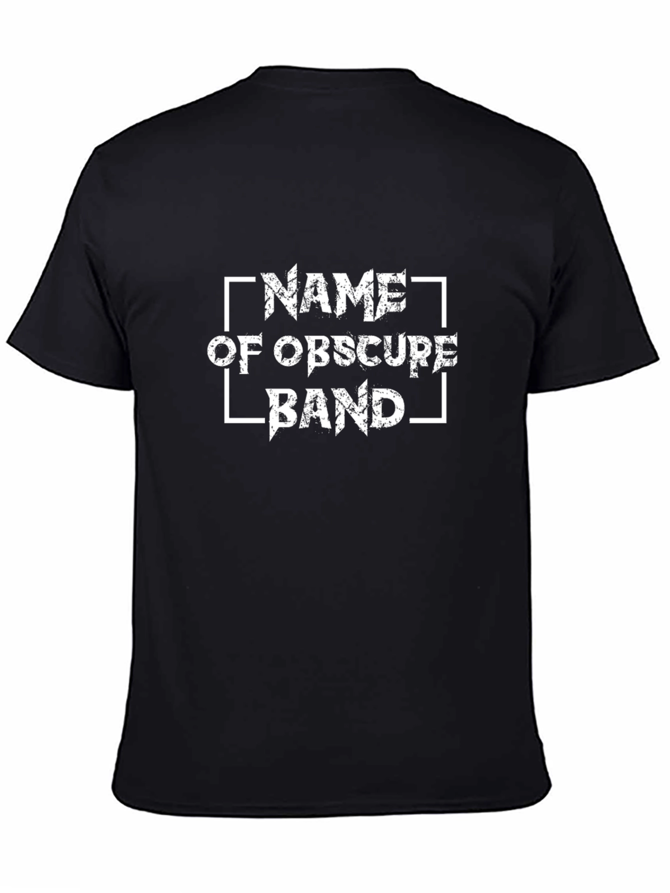 Obscure Band Name T-Shirt - Unique Graphic Tee