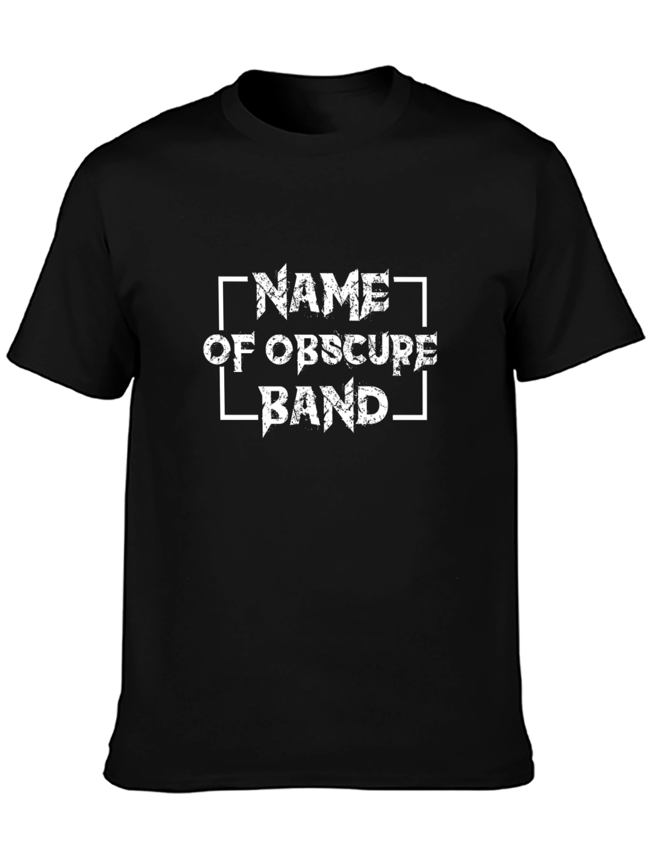 Obscure Band Name T-Shirt - Unique Graphic Tee