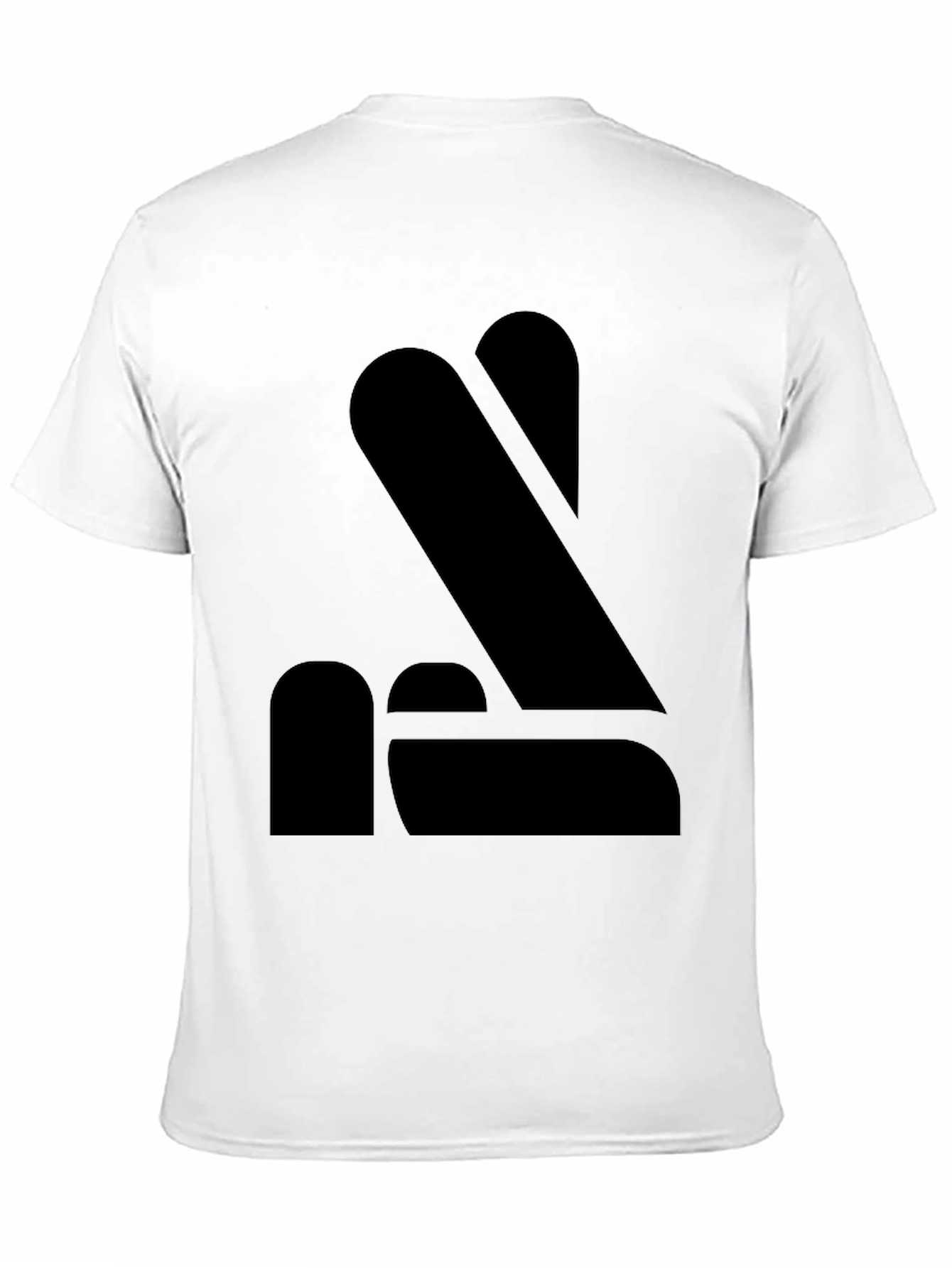 Minimalist Black Graphic Tee - Modern Style
