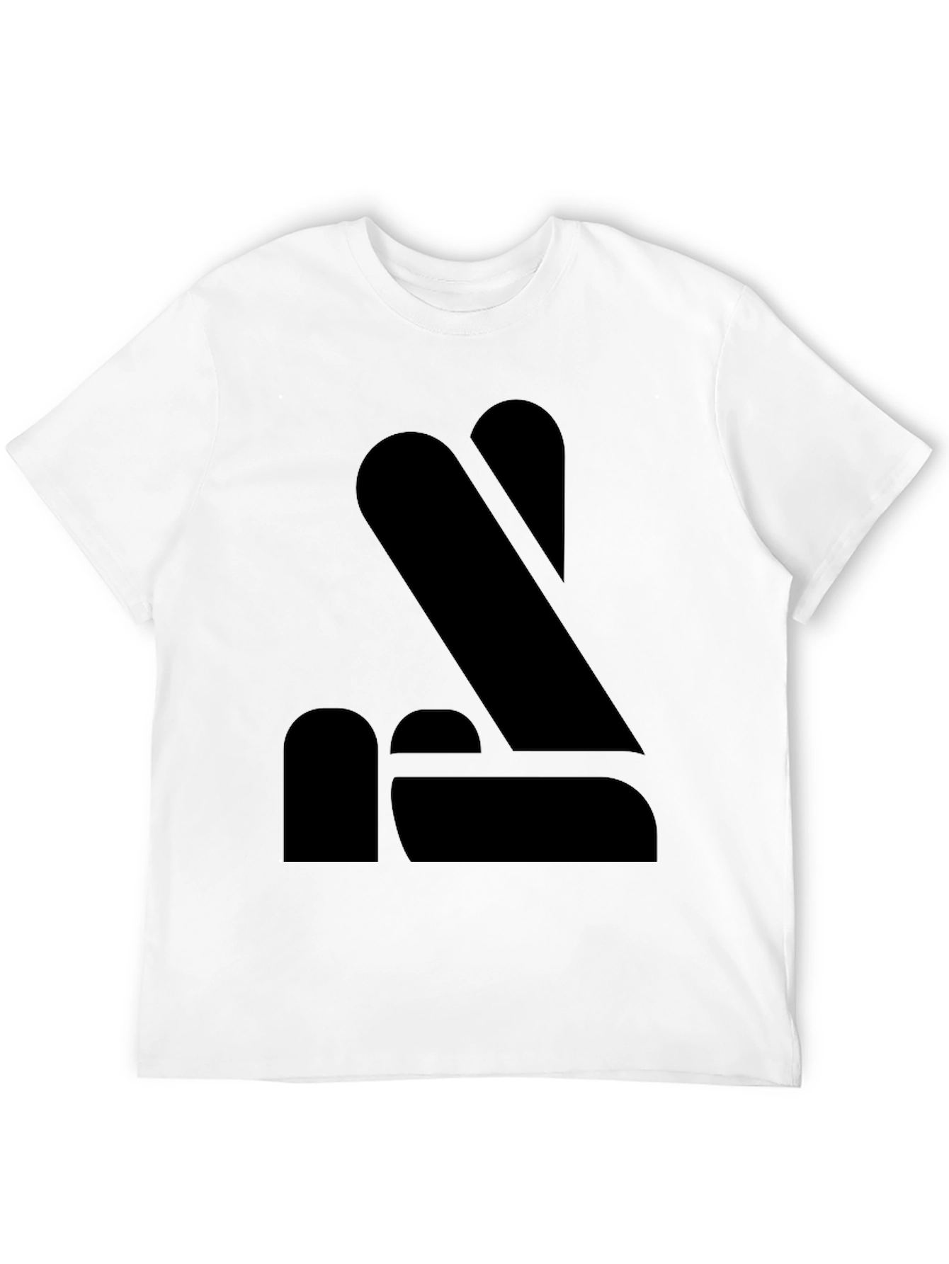 Minimalist Black Graphic Tee - Modern Style