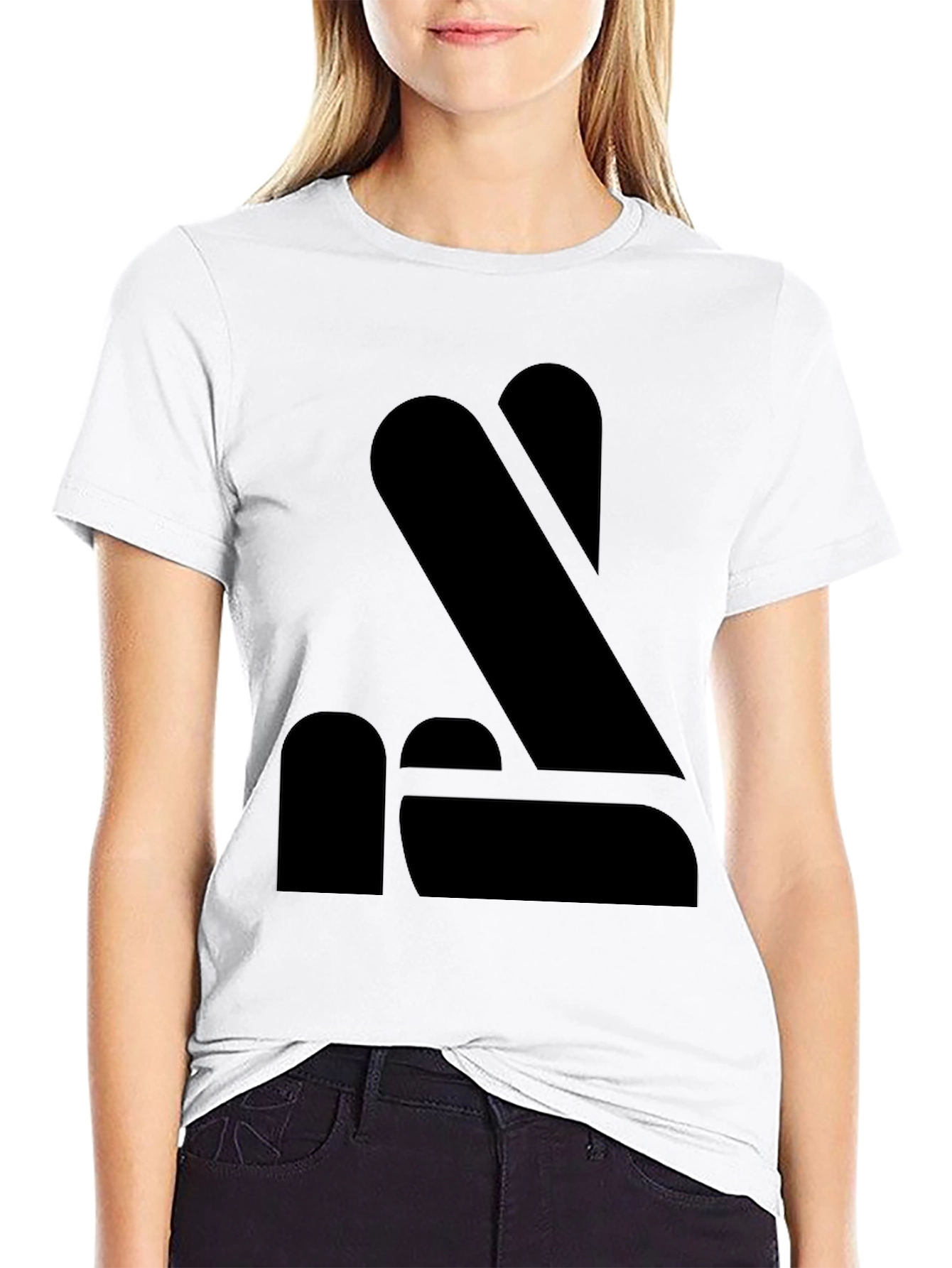 Minimalist Black Graphic Tee - Modern Style