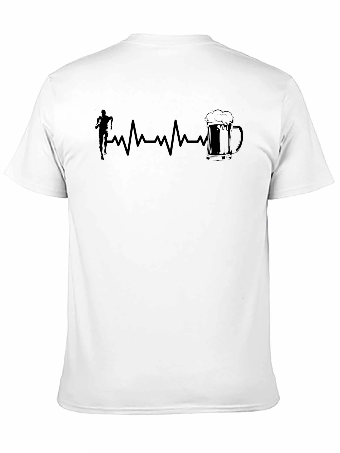 Runners Heartbeat Beer T-Shirt