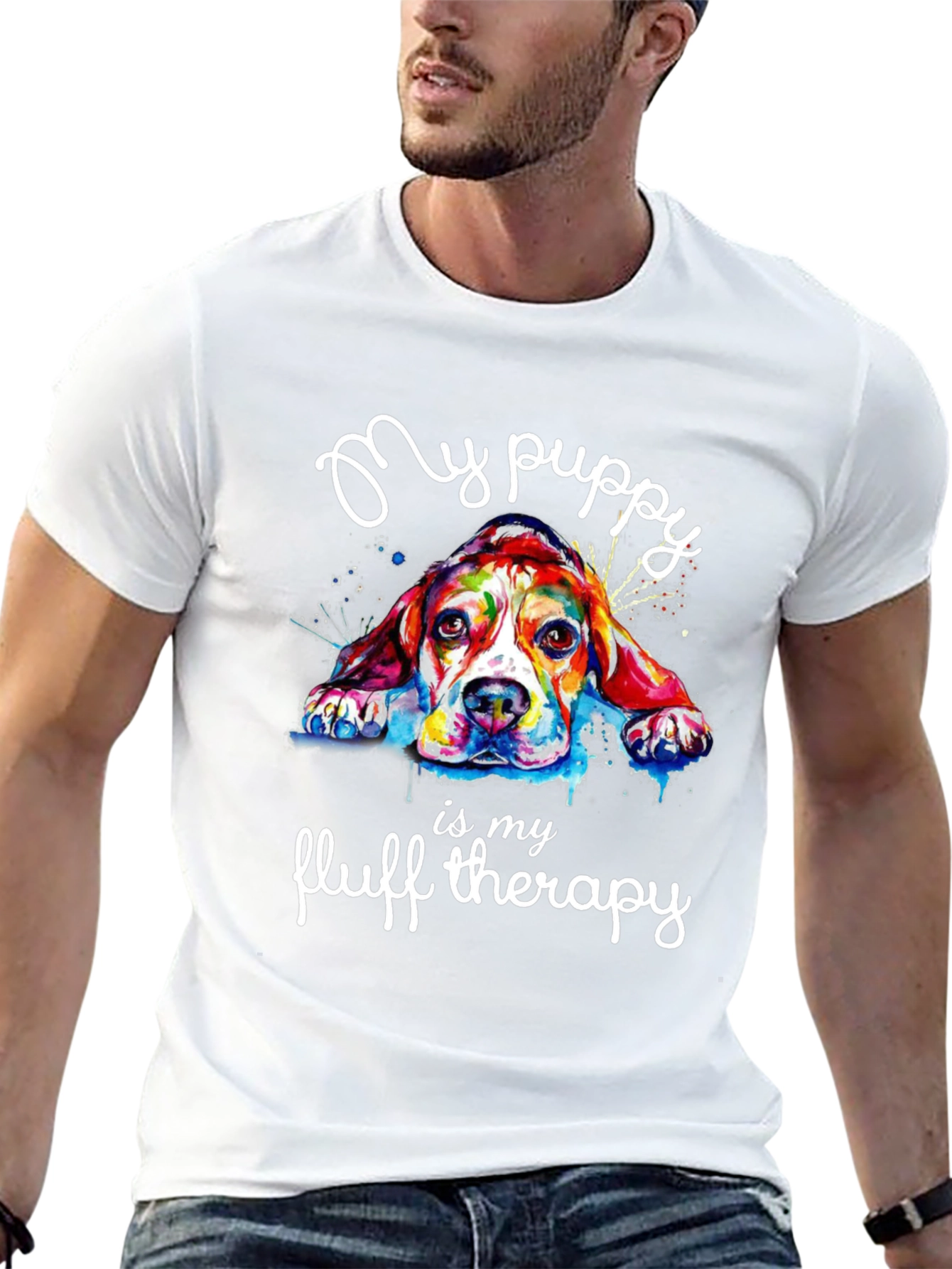 Puppy Fluff Therapy T-Shirt