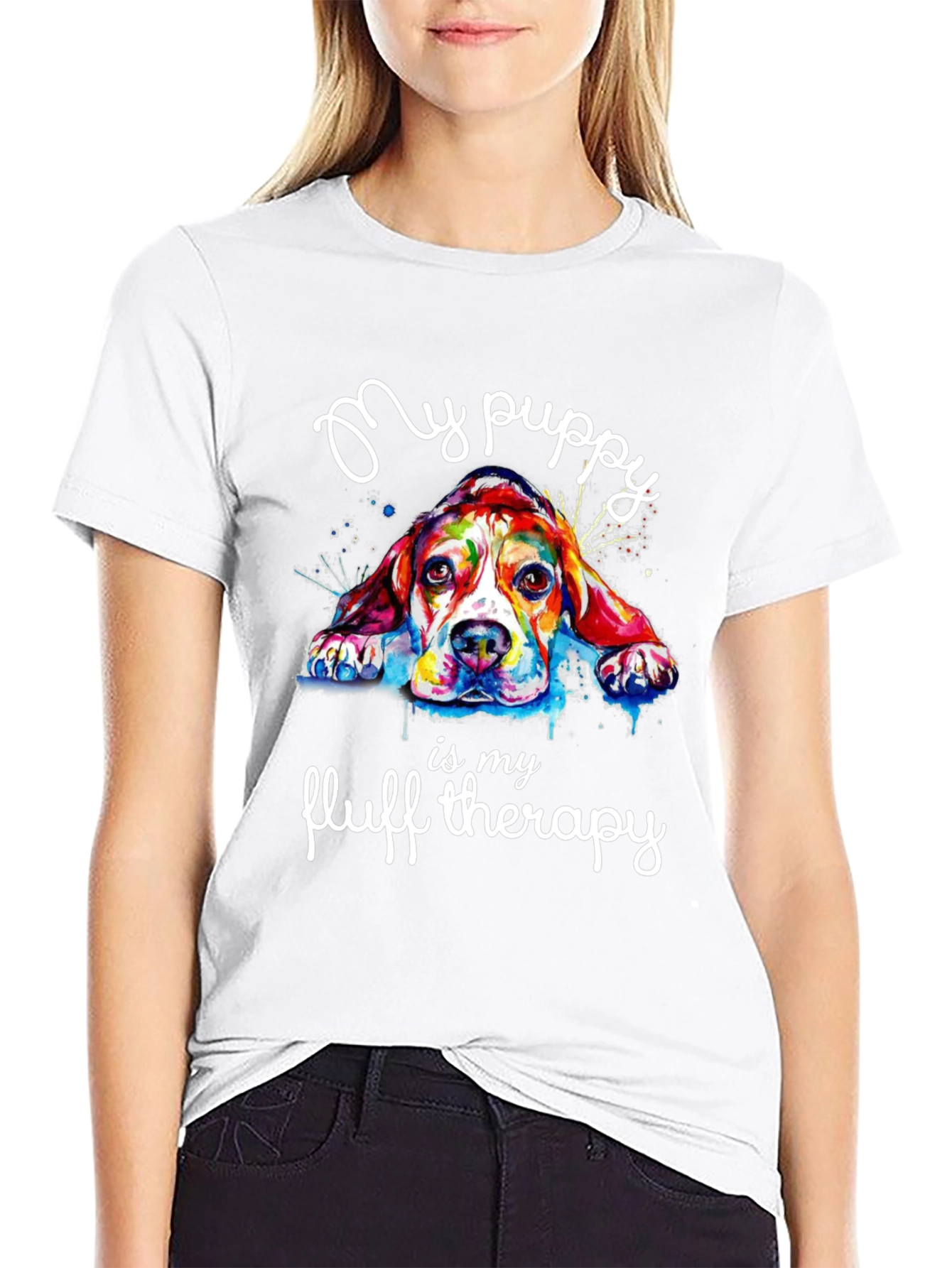 Puppy Fluff Therapy T-Shirt