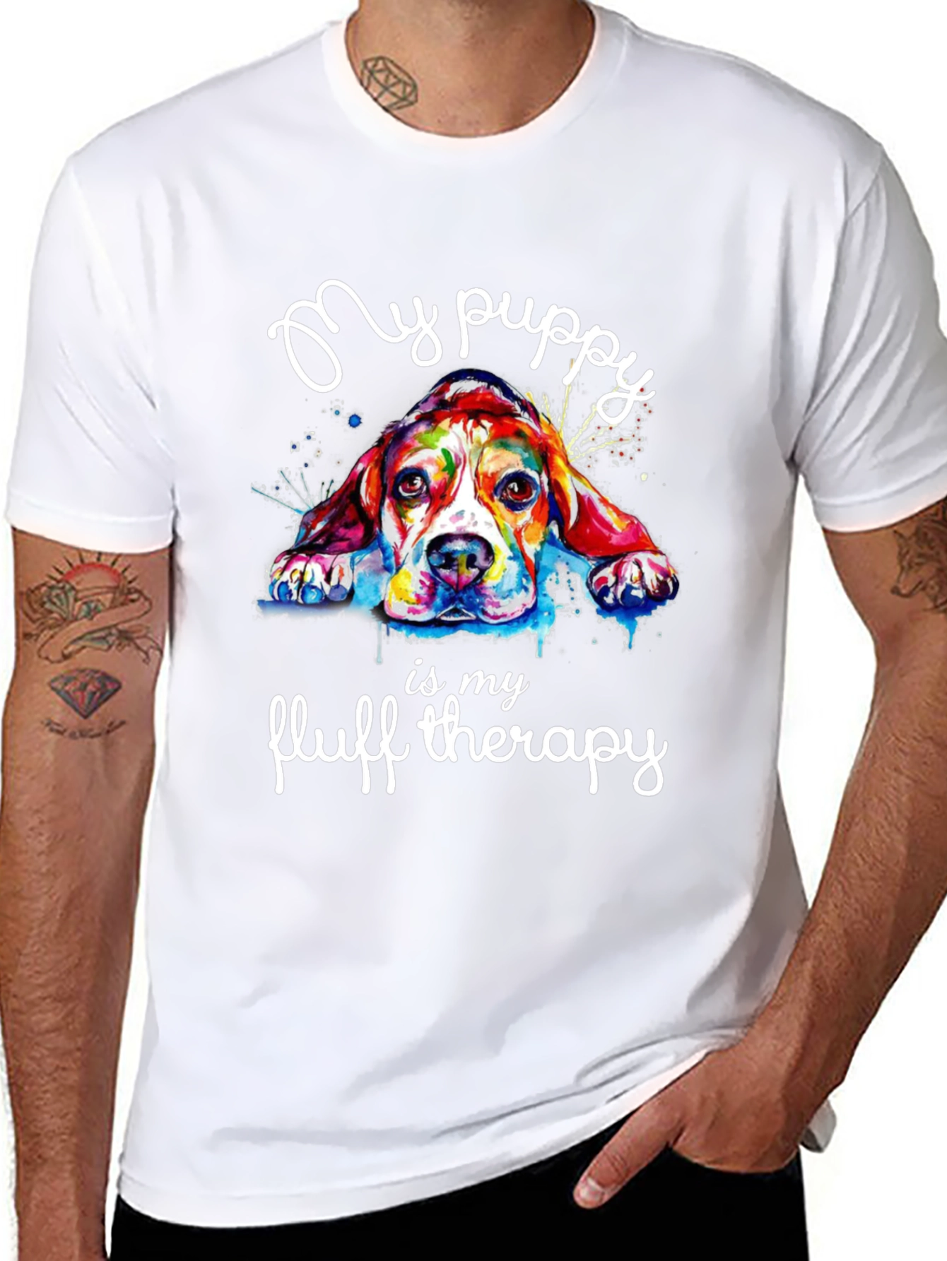 Puppy Fluff Therapy T-Shirt
