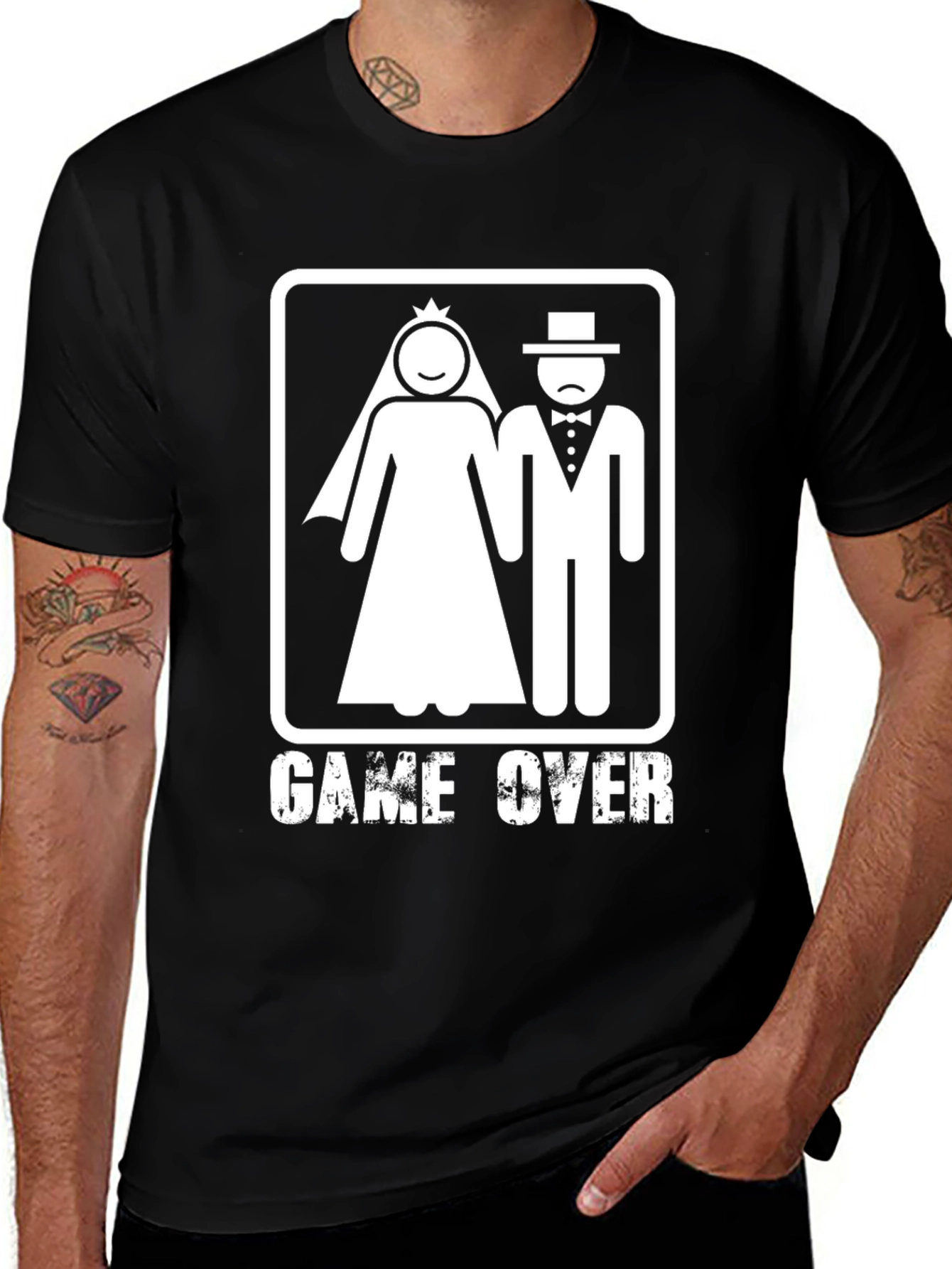 Game Over Wedding T-Shirt
