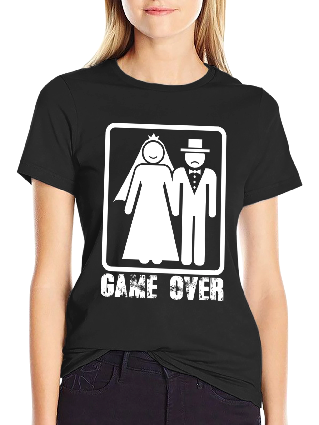 Game Over Wedding T-Shirt
