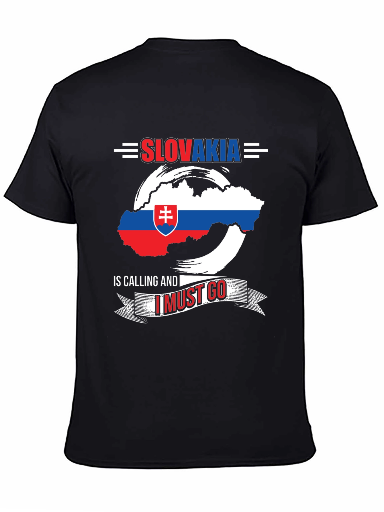 Slovakia Calling Mens Graphic T-Shirt