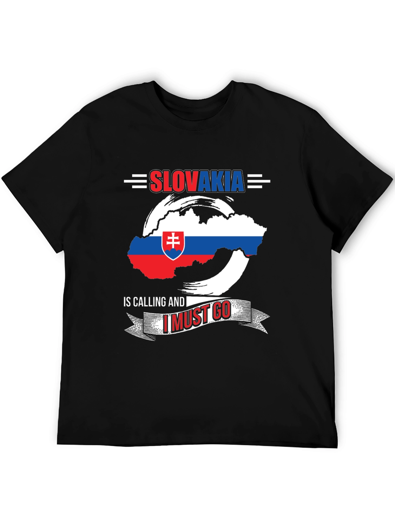 Slovakia Calling Mens Graphic T-Shirt