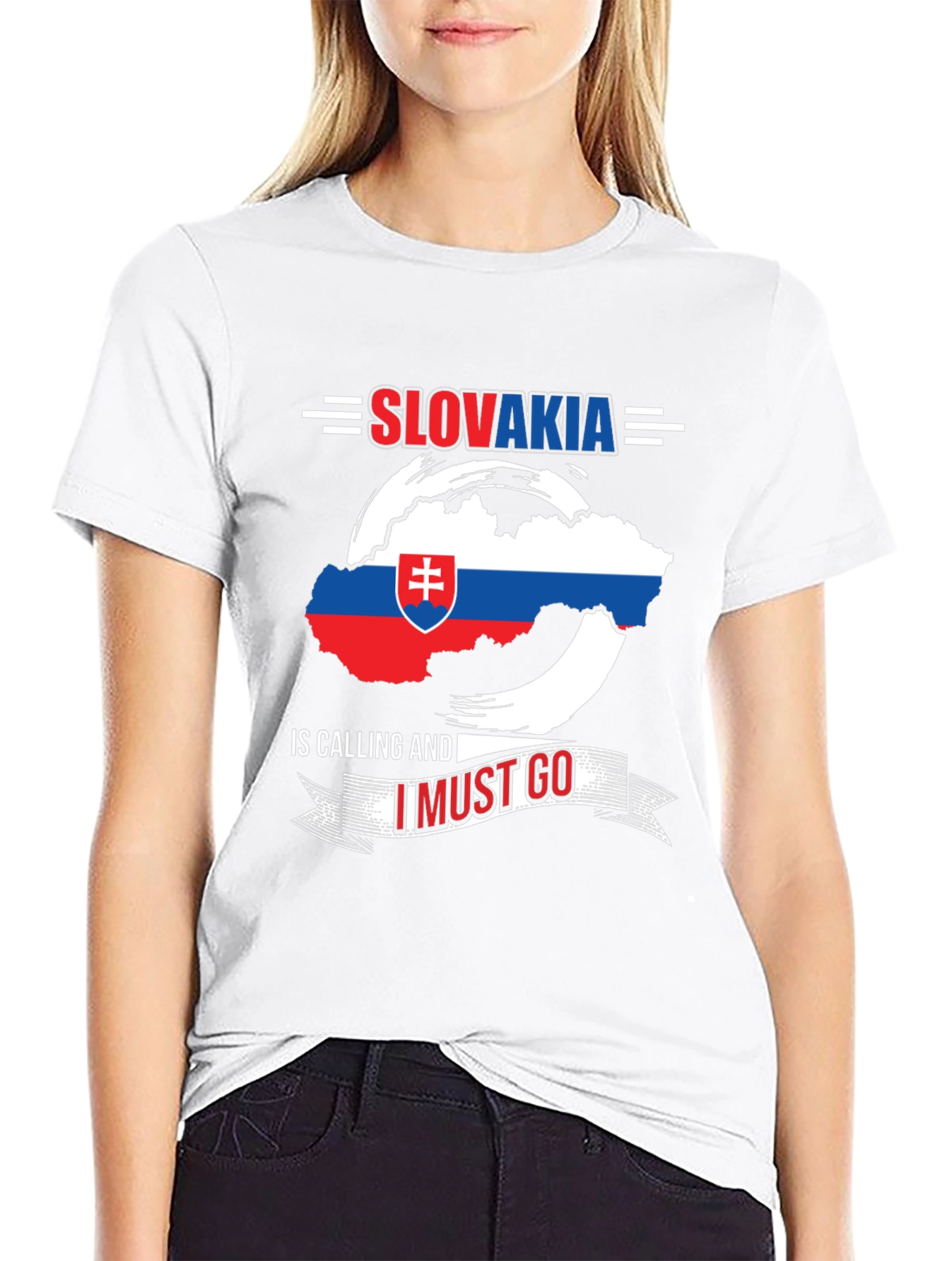 Slovakia Calling Mens Graphic T-Shirt