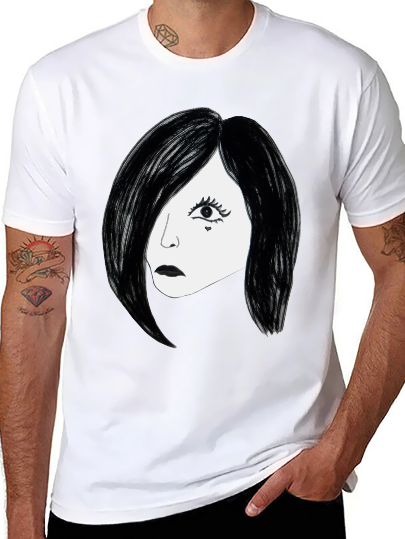 Gothic Glam T-Shirt - Black