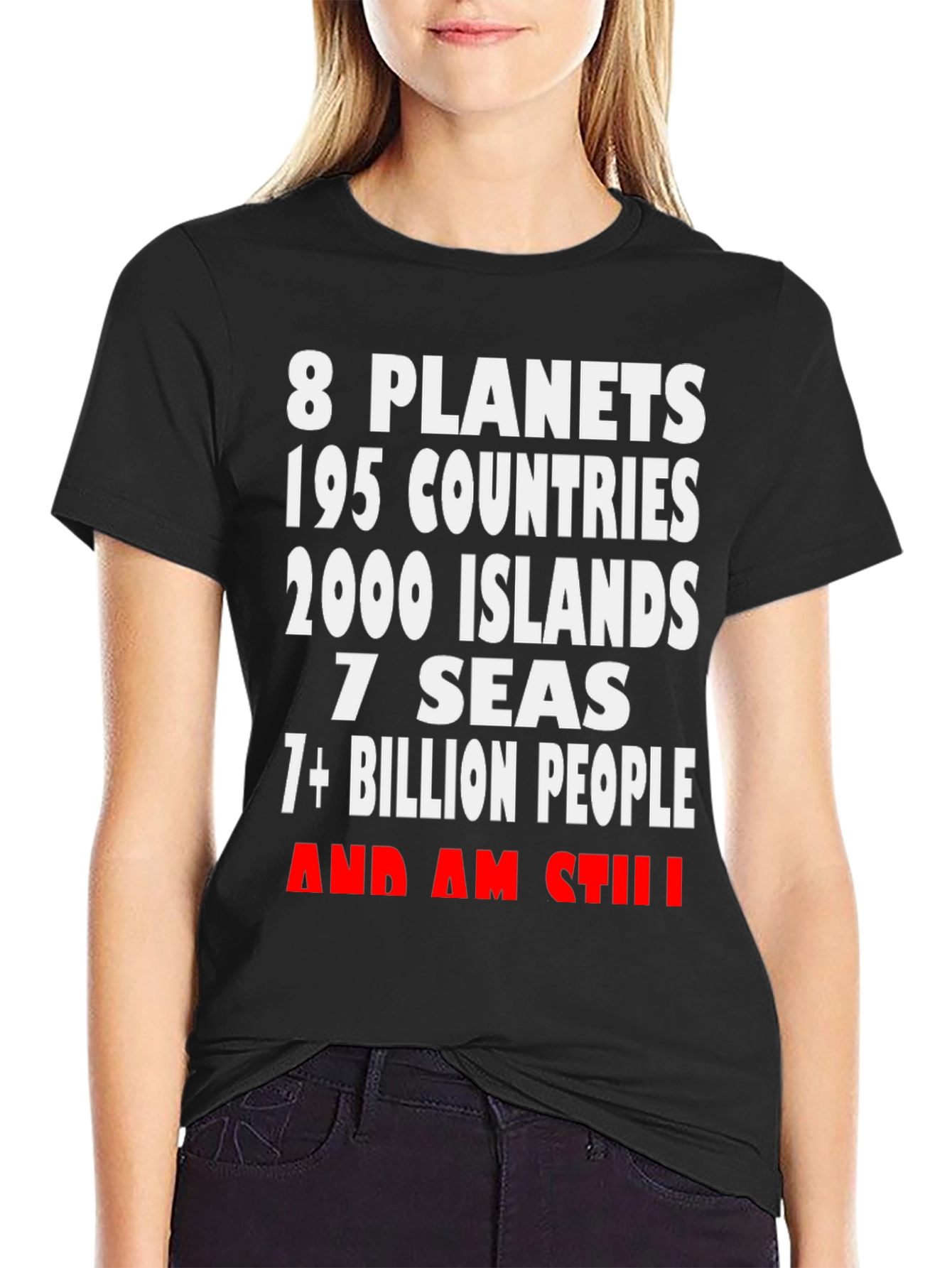 8 Planets T-Shirt: Still Not Dead Earth Geography Tee
