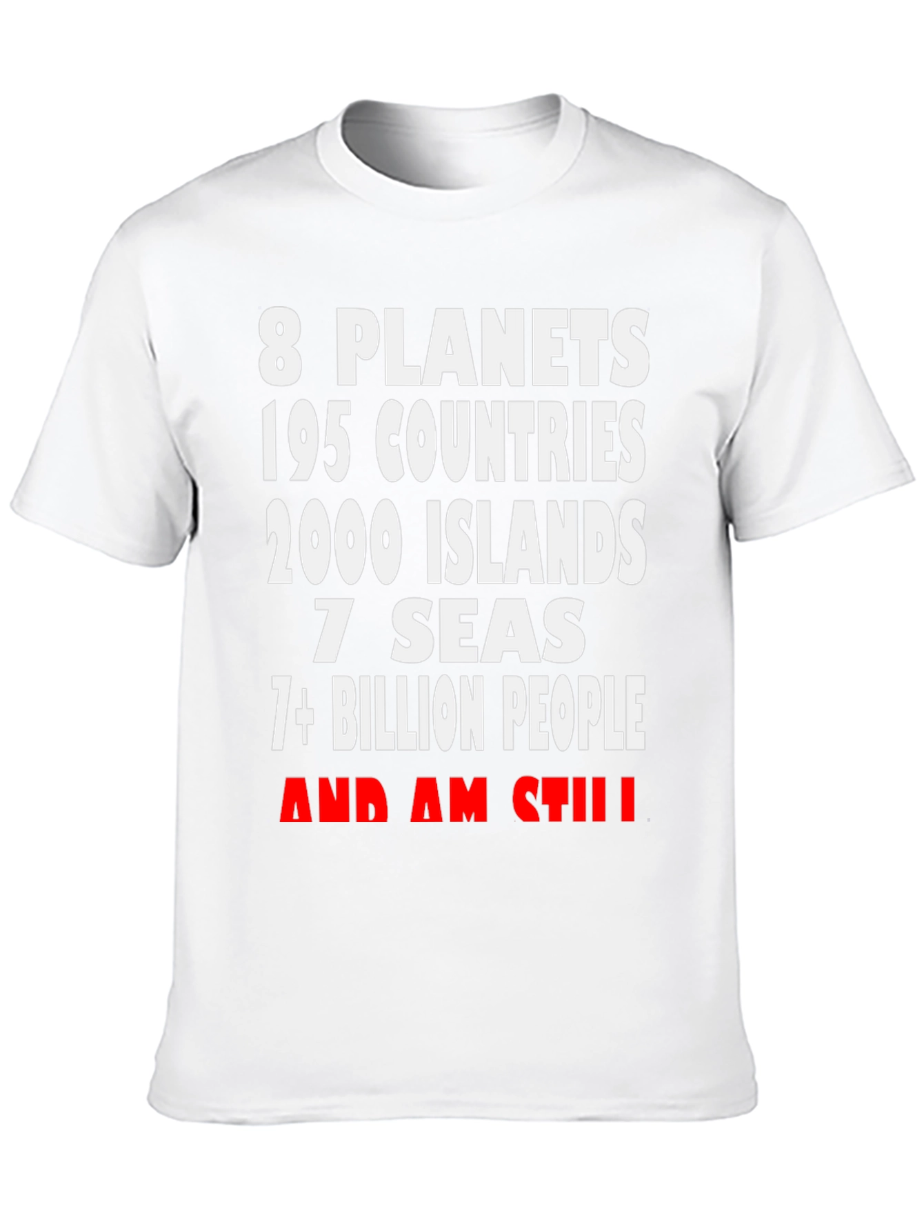 8 Planets T-Shirt: Still Not Dead Earth Geography Tee