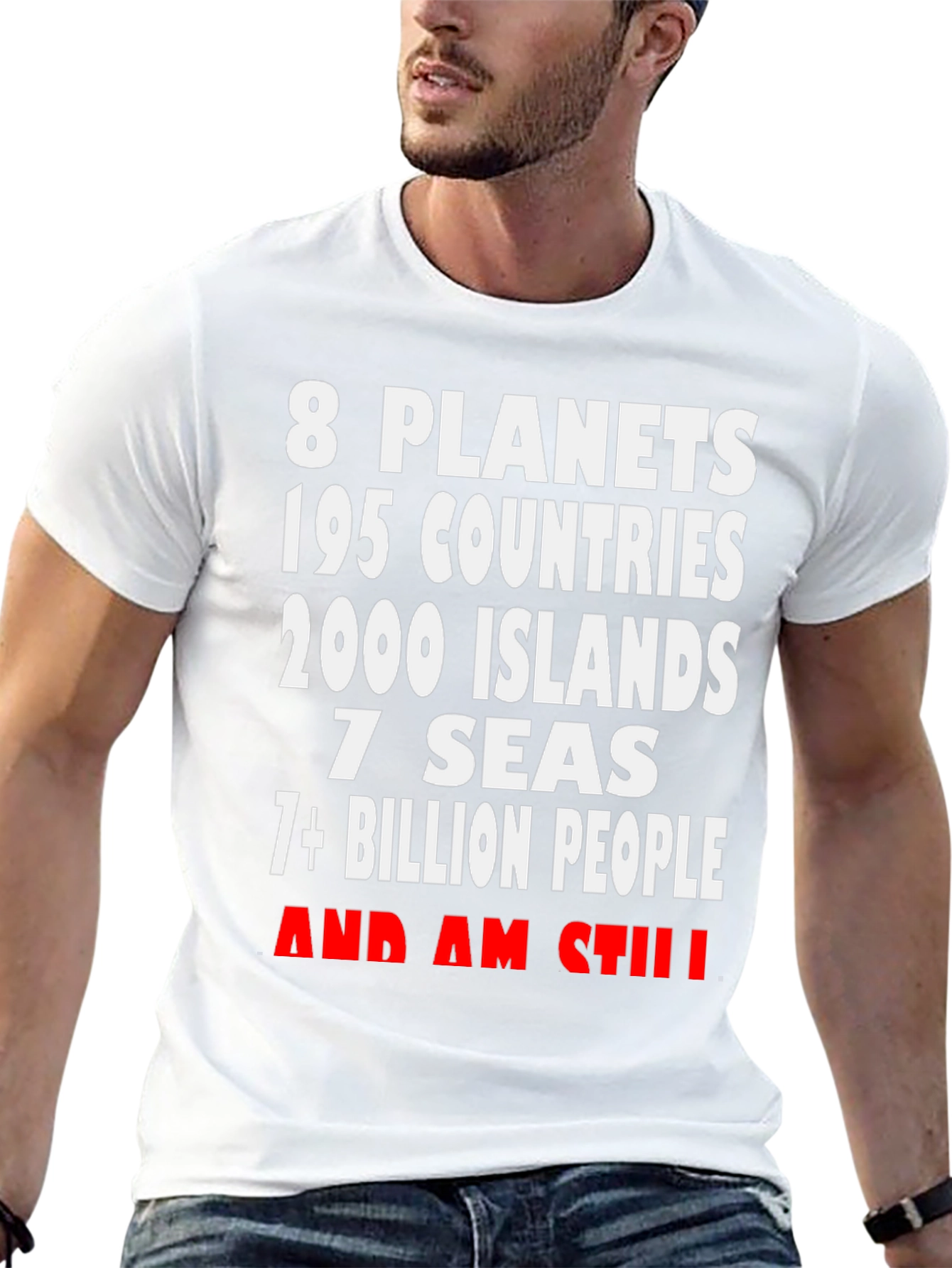 8 Planets T-Shirt: Still Not Dead Earth Geography Tee
