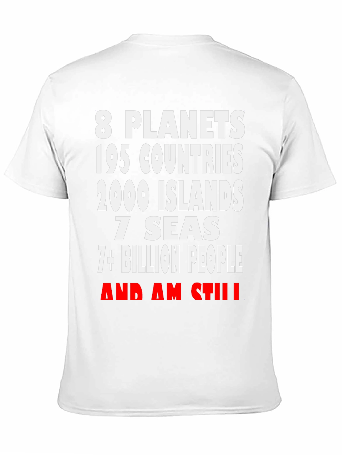 8 Planets T-Shirt: Still Not Dead Earth Geography Tee