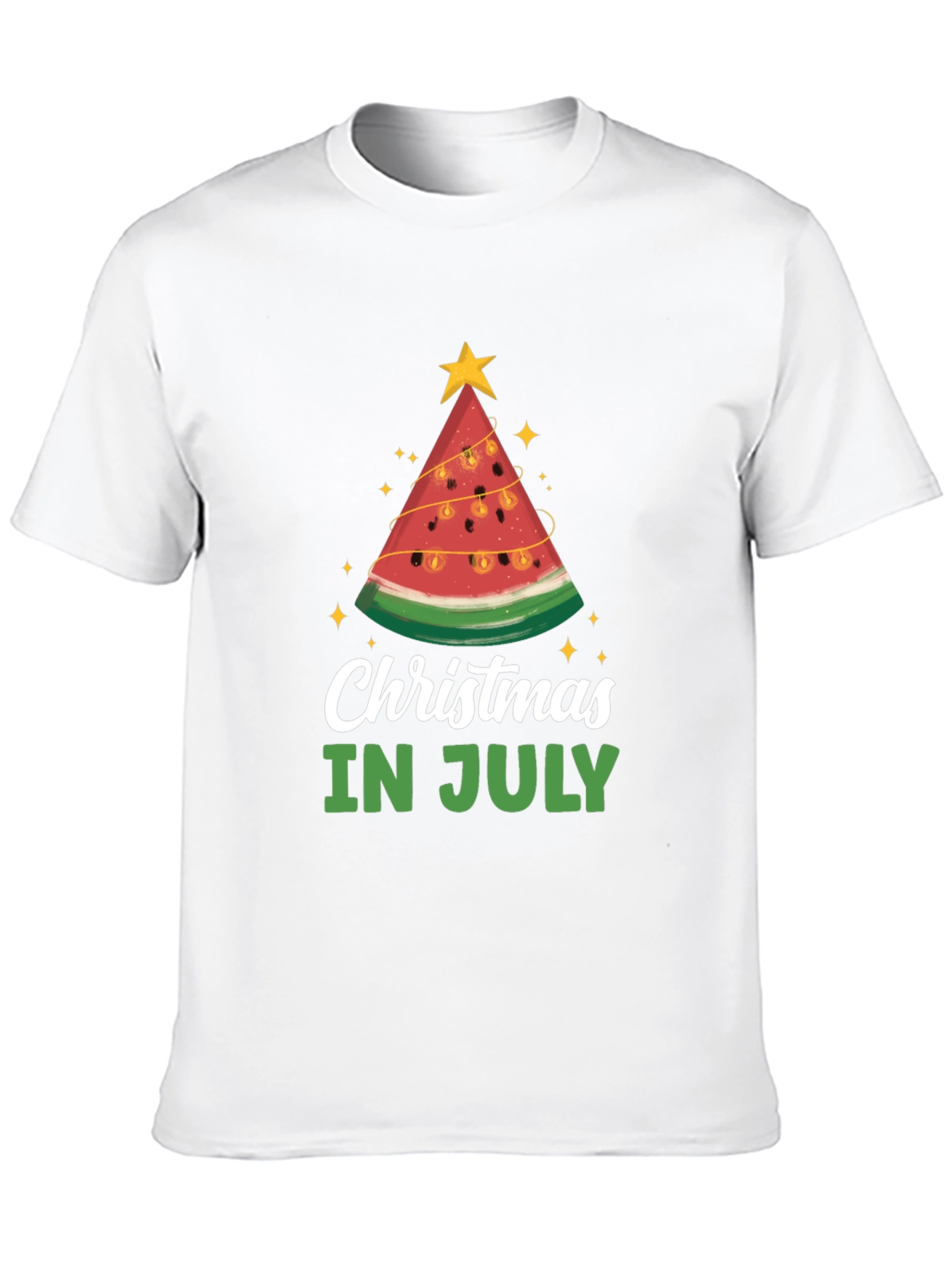 Christmas in July Watermelon T-Shirt