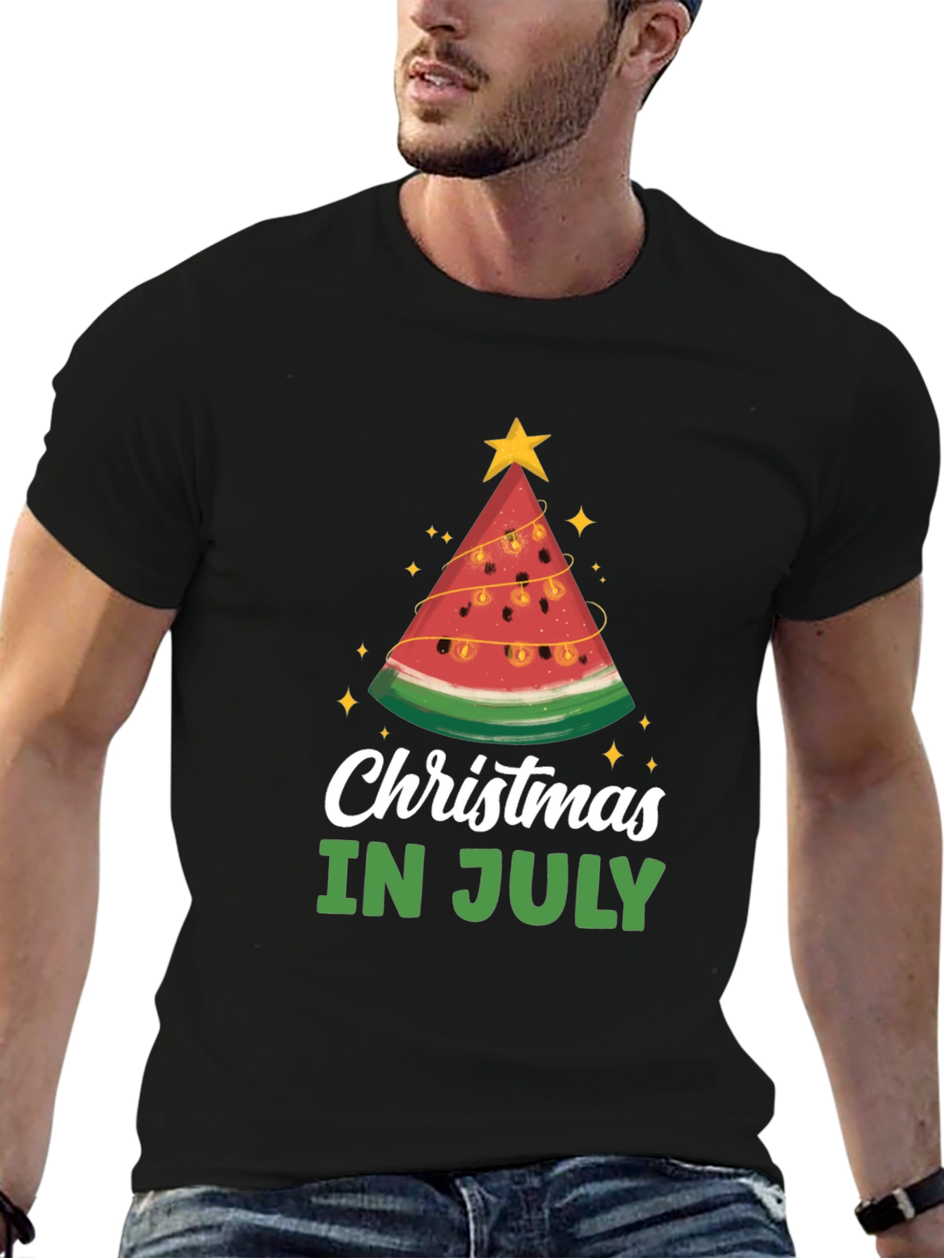 Christmas in July Watermelon T-Shirt